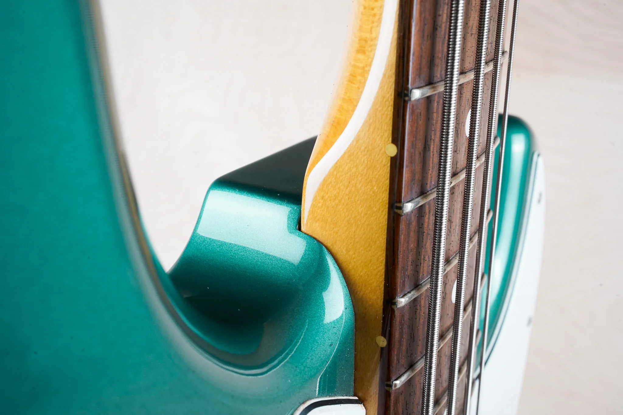 Fender JB-62 Jazz Bass Reissue CIJ 2003 Ocean Turquoise Metallic Japan w/ Bag - Image 18