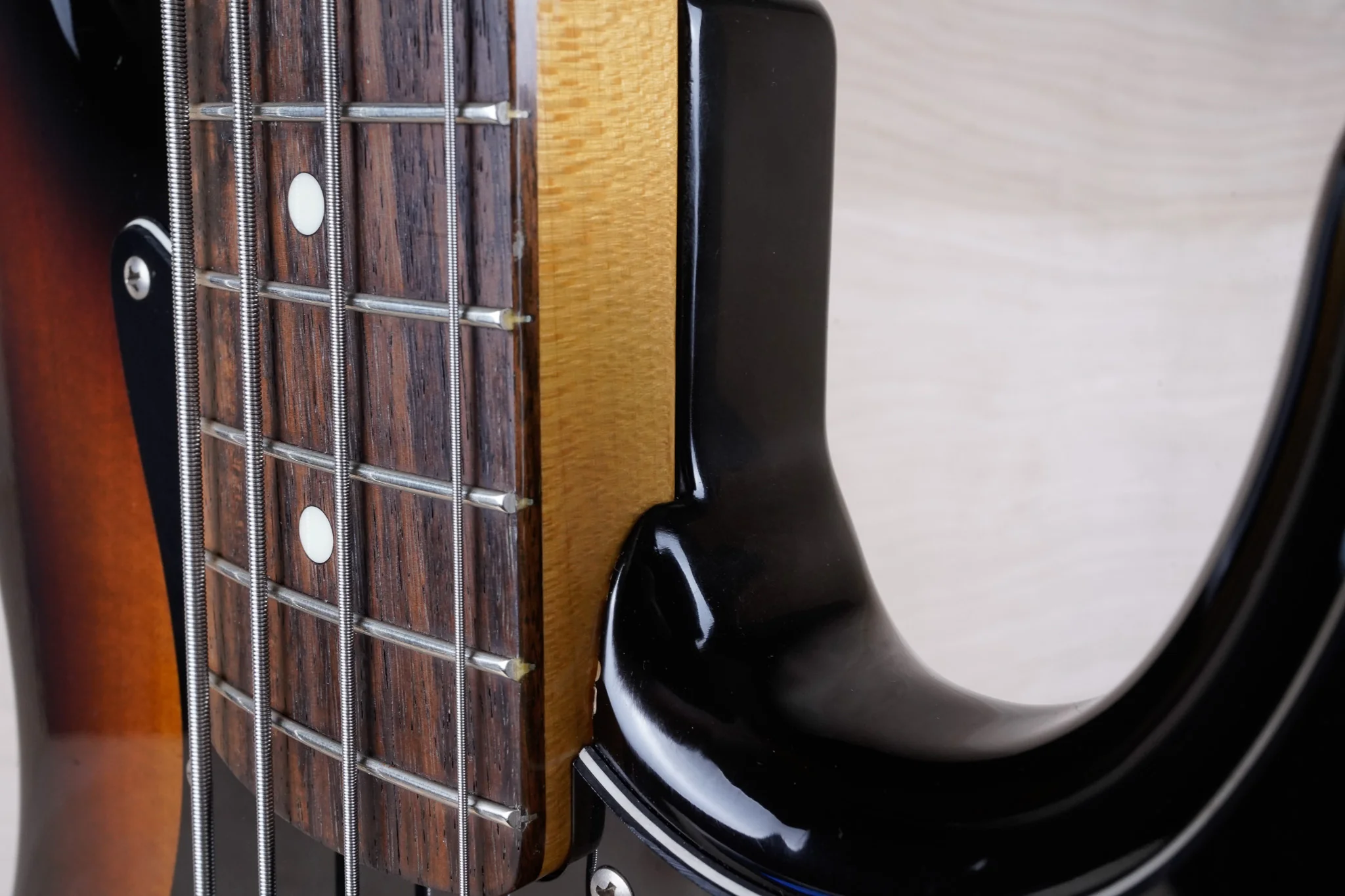 Fender JB-62 Jazz Bass Reissue MIJ 1985 Sunburst Fujigen Vintage Japan E Serial w/ Bag - Image 20