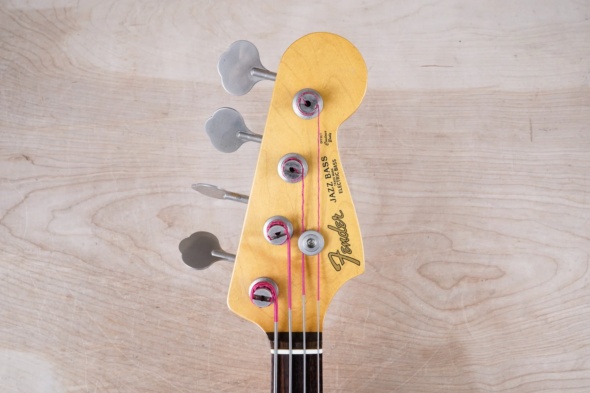Fender JB-62 Jazz Bass Reissue MIJ 1985 Sunburst Fujigen Vintage Japan E Serial w/ Bag - Image 22