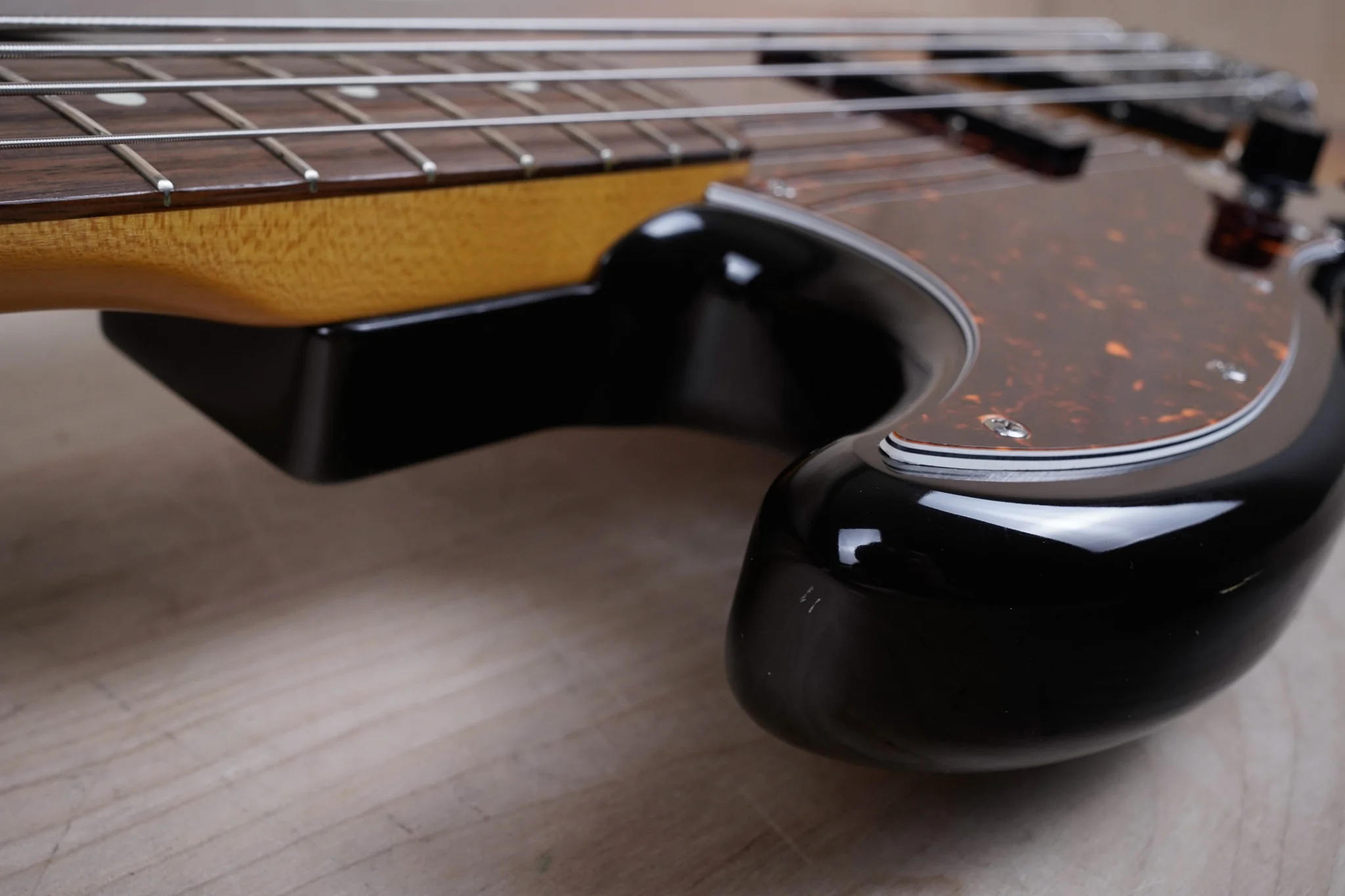 Fender JB-62LH Jazz Bass Reissue MIJ 1990 Sunburst Lefty Handed Lefty Japan w/ Bag - Image 9