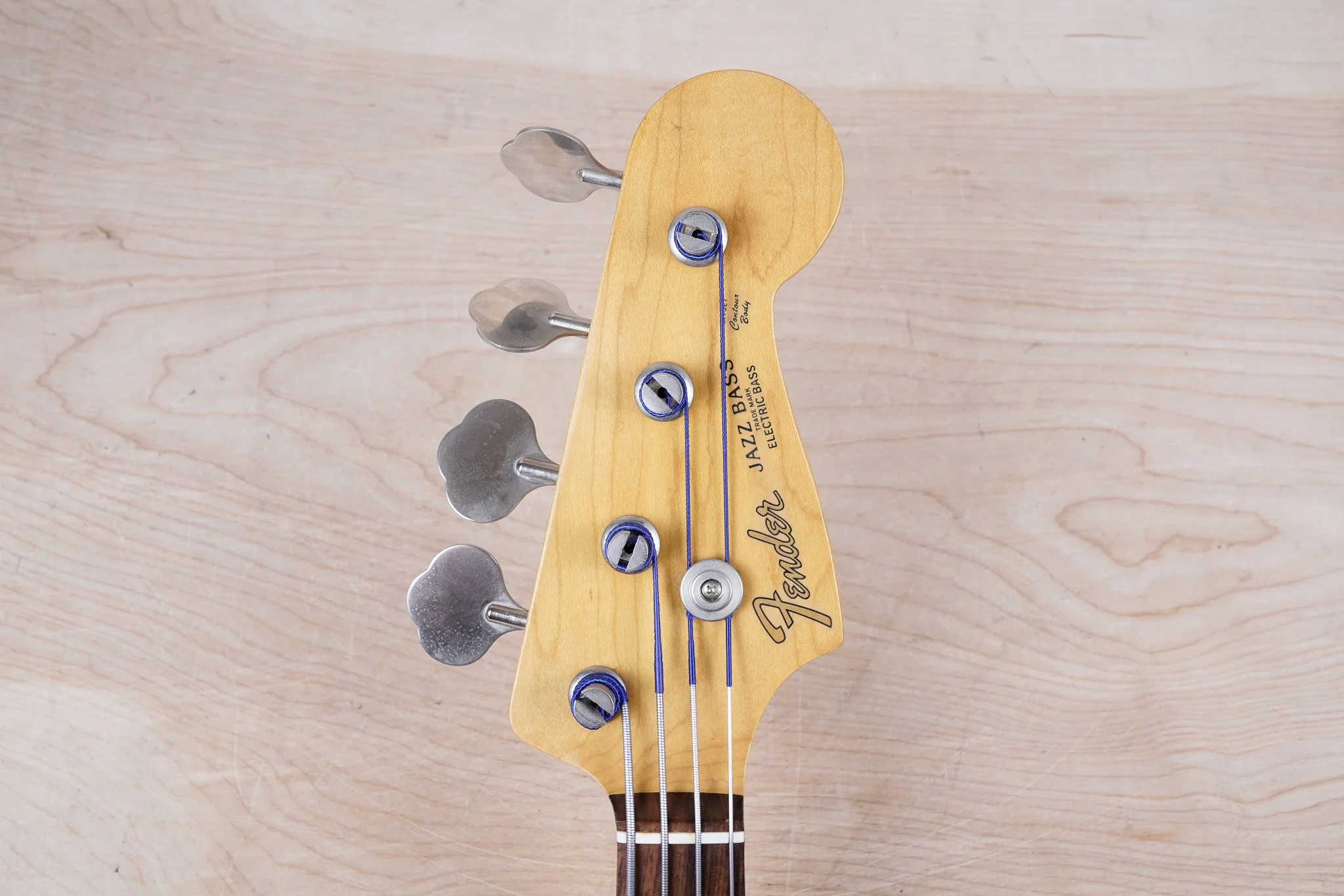 Fender JB62FL Order Made Fretless Jazz Bass Reissue MIJ 1993 Sunburst  Lacquer FInish Japan Fujigen w/ Bag - Image 20