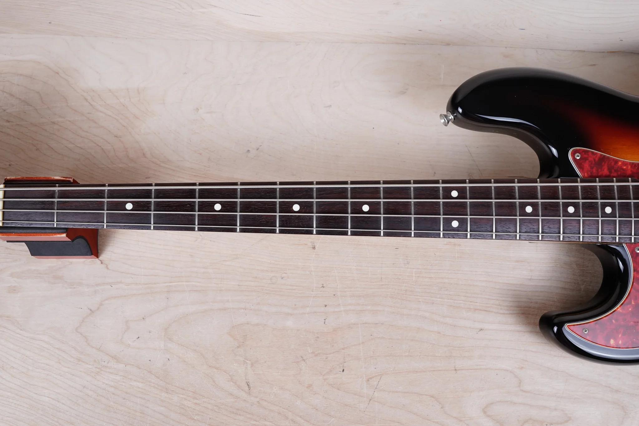 Fender JB62-70LH Left Handed Jazz Bass Reissue CIJ 2001 Sunburst Japan w/ Bag - Image 5