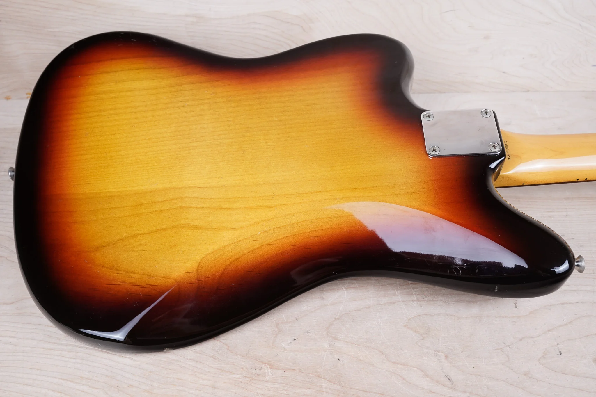 Fender JM-66 Jazzmaster Reissue CIJ 2004 Sunburst Crafted in Japan w/ Bag - Image 11