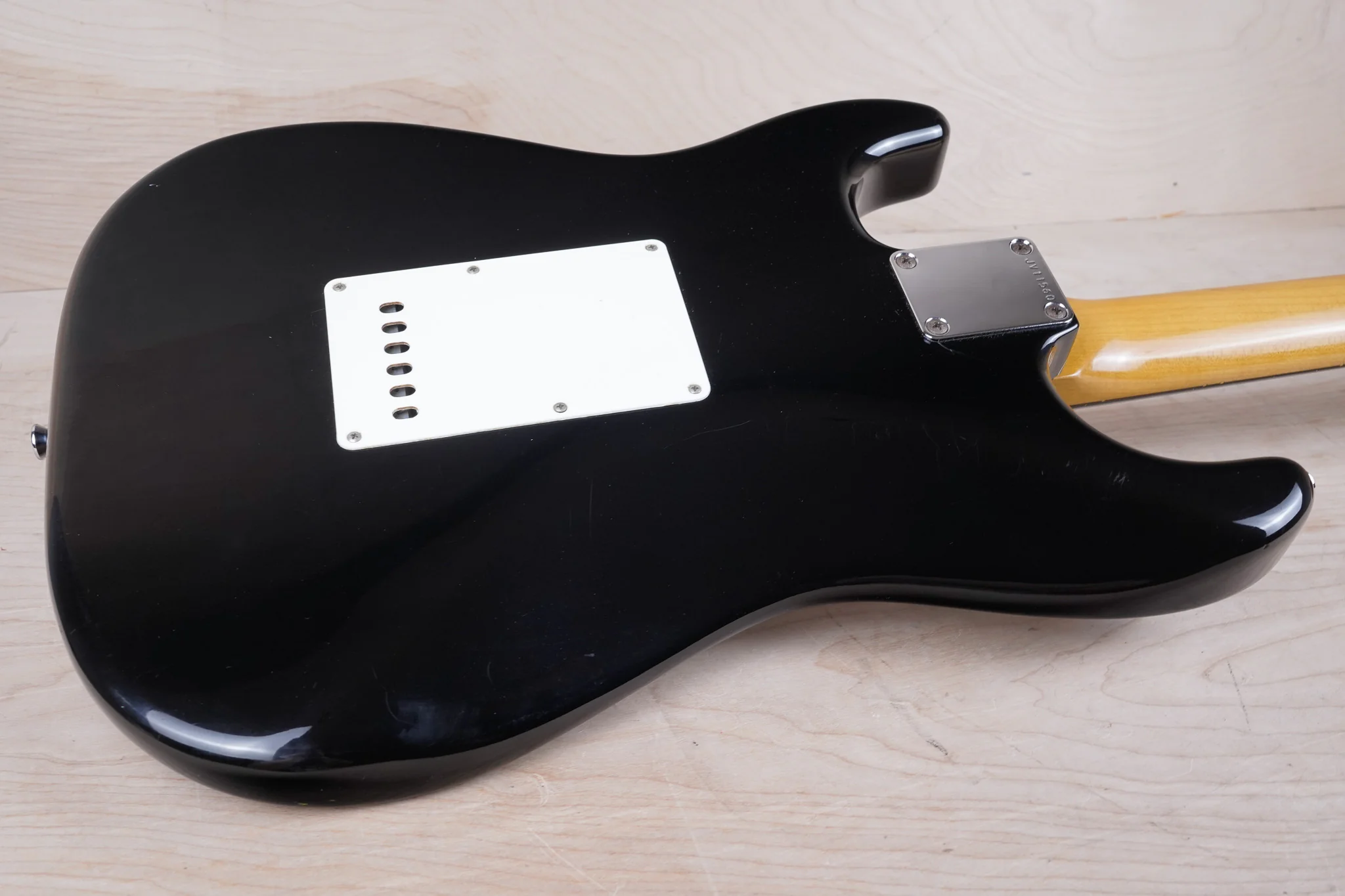 Fender JV ST62-65 Stratocaster MIJ 1982 Black Early Made in Japan w/ Bag - Image 14