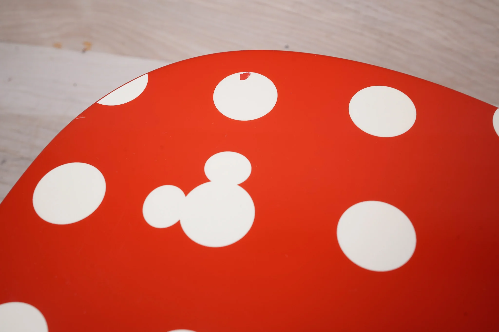 Fender Limited Edition Japan TL-Minnie Mouse Telecaster MIJ 2007 Red and White Polka Dot w/ Bag - Image 12