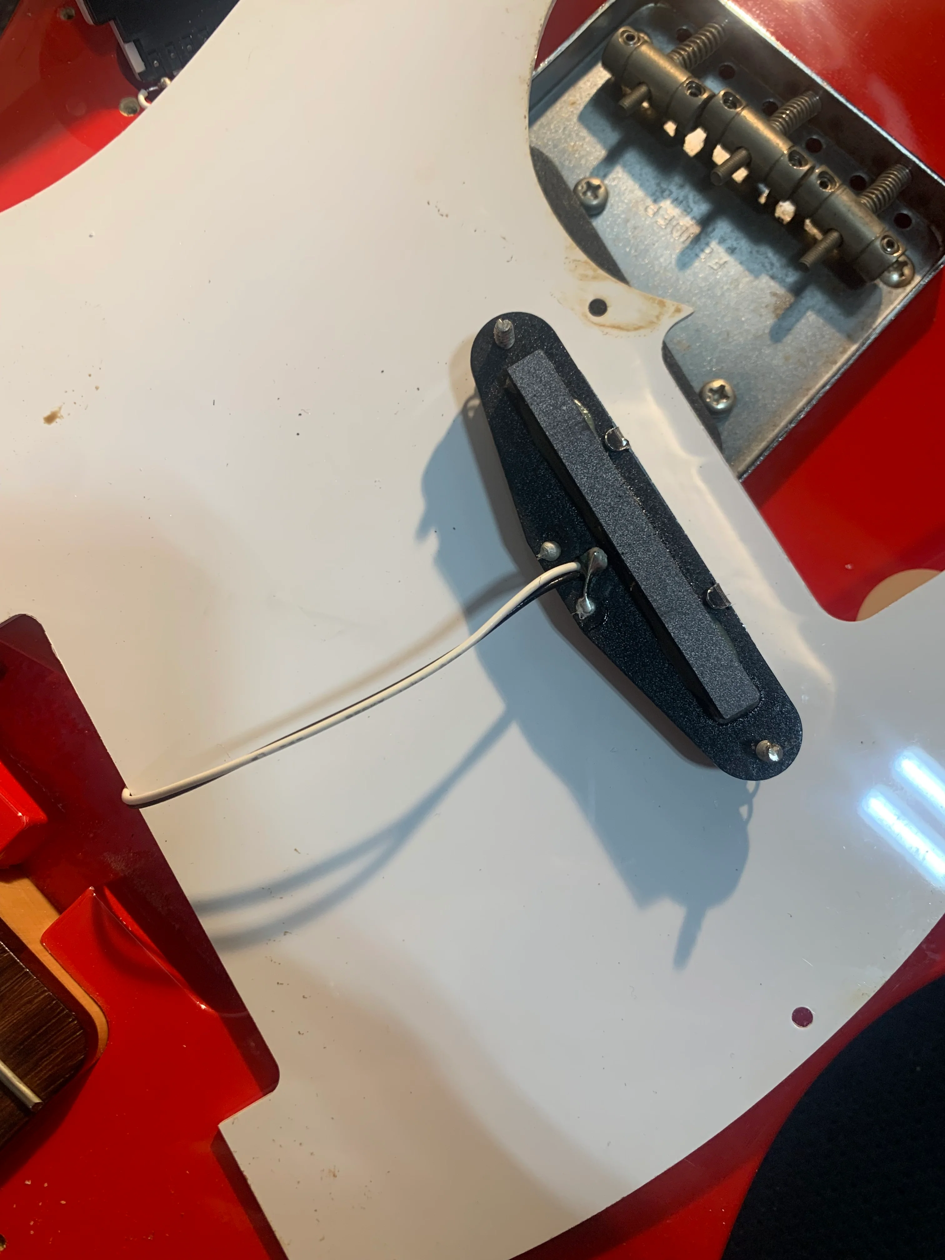Fender Limited Edition Japan TL-Minnie Mouse Telecaster MIJ 2007 Red and White Polka Dot w/ Bag - Image 24