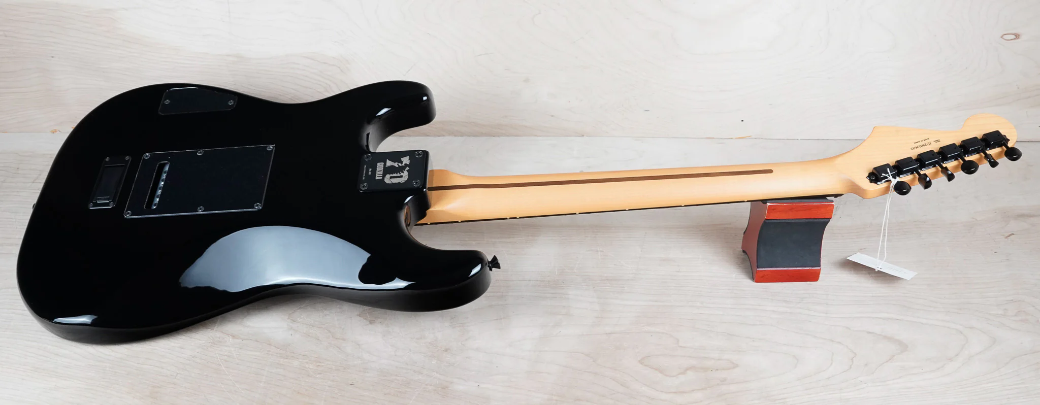 Fender Made In Japan 70th Anniversary Godzilla Stratocaster 2025 Godzilla Black w/ OHSC, COA - Image 12
