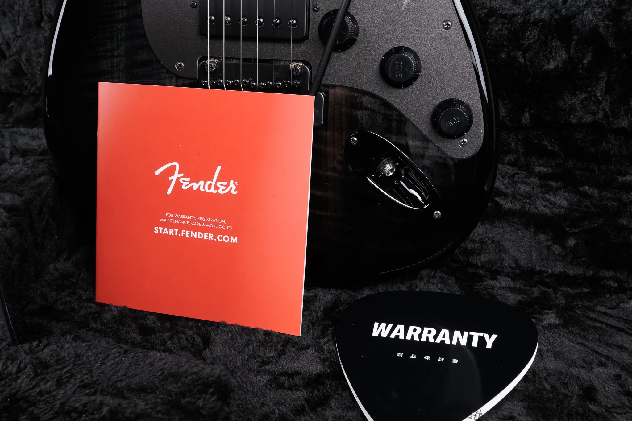 Fender Made In Japan 70th Anniversary Godzilla Stratocaster 2025 Godzilla Black w/ OHSC, COA - Image 2