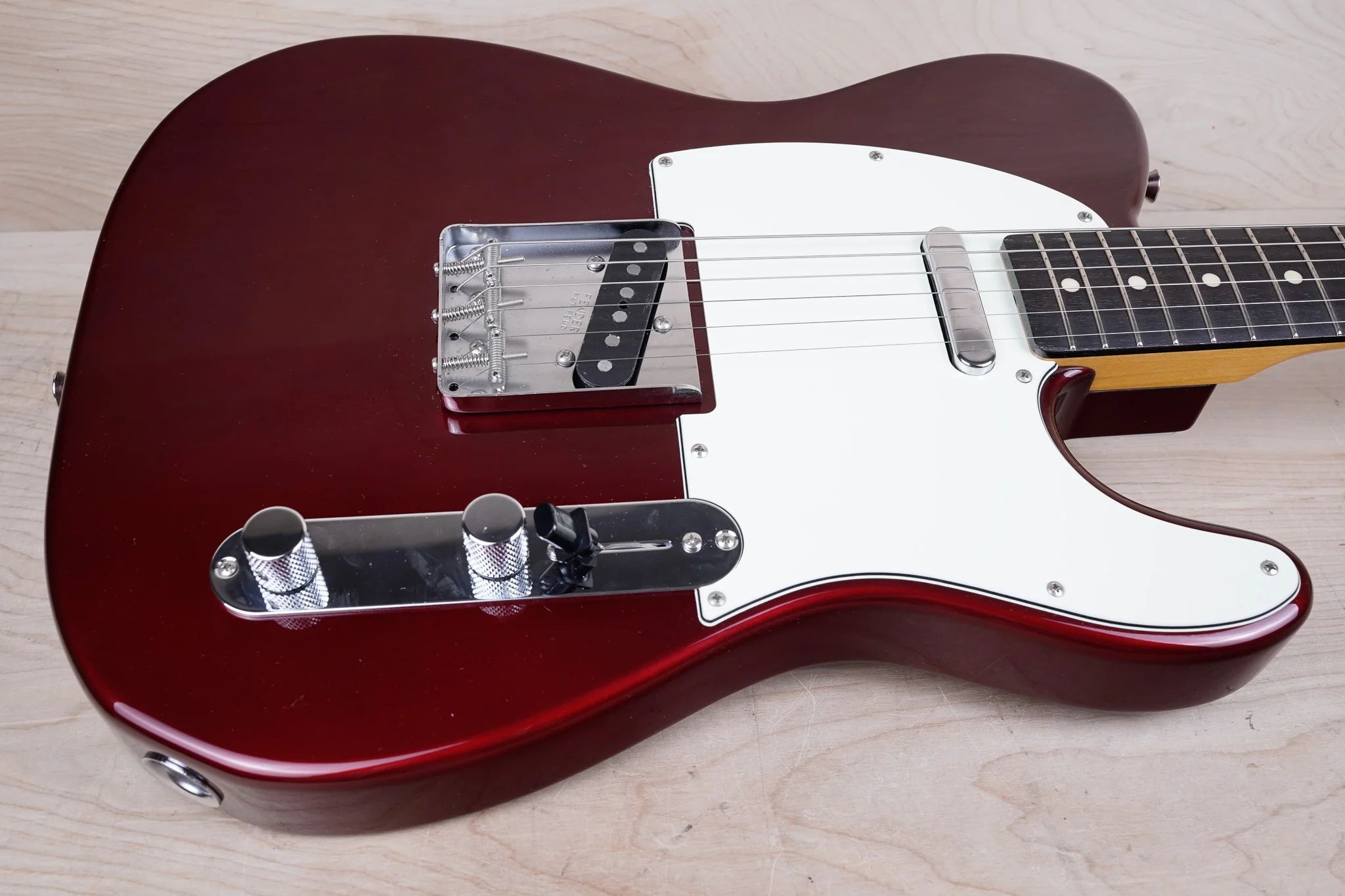 Fender Made in Japan Classic '60s Telecaster 2016 Old Candy Apple Red w/ Bag - Image 3