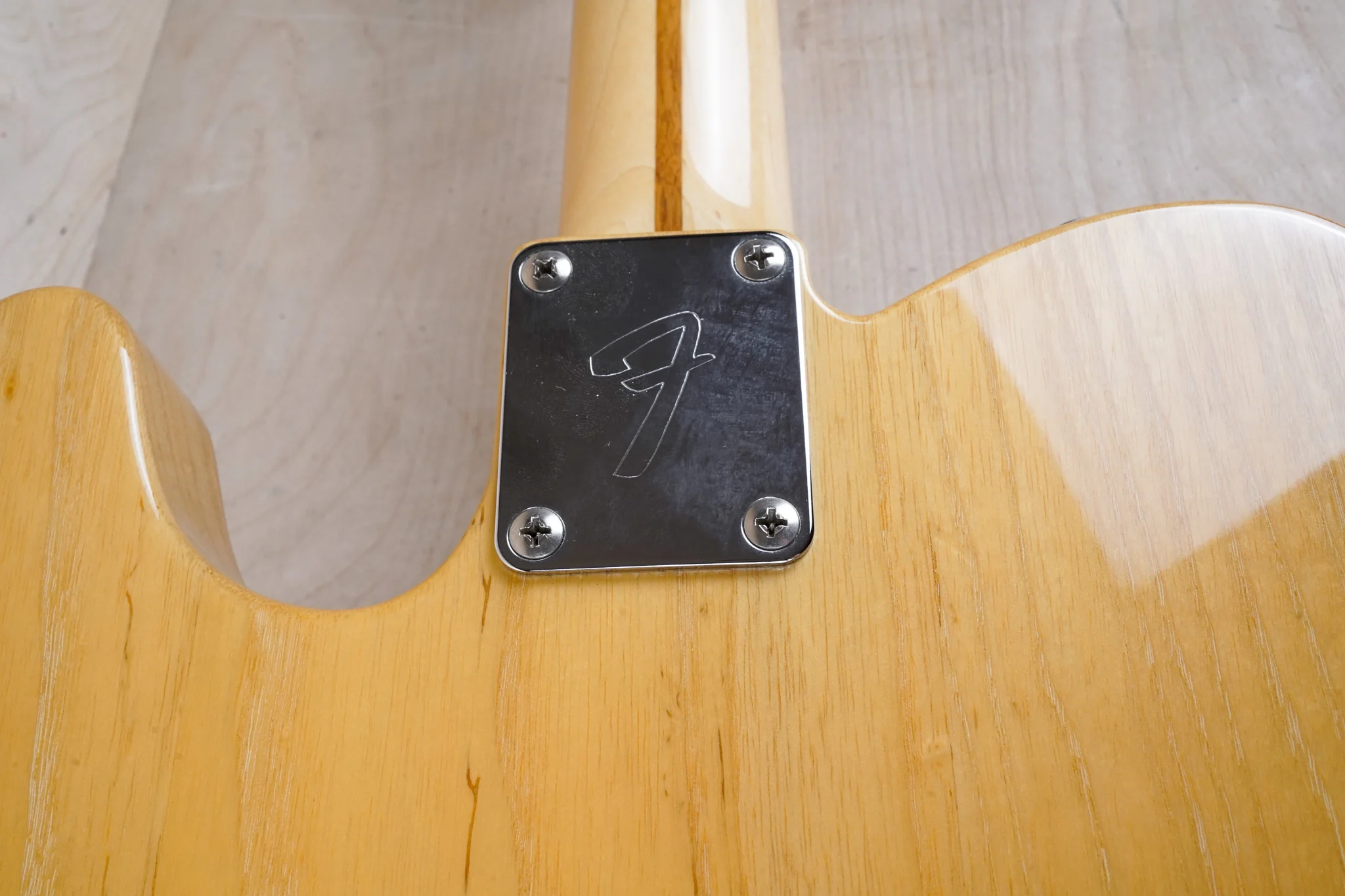 Fender Made In Japan Traditional '70s Telecaster Ash 2017 Natural w/ Bag, Tags - Image 10