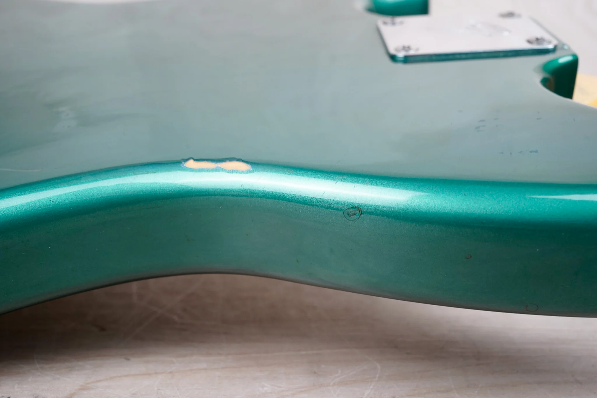 Fender MB-SD/CO Competition Mustang Bass Reissue CIJ 1997 Ocean Turquoise Metallic Japan w/ Bag - Image 12