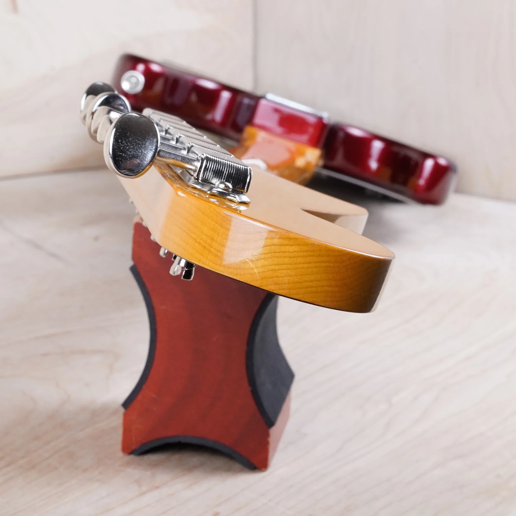 Fender MG-69 MH Mustang '69 Reissue MIJ 2010 Candy Apple Red with Matching Headstock Japan w/ Bag - Image 19