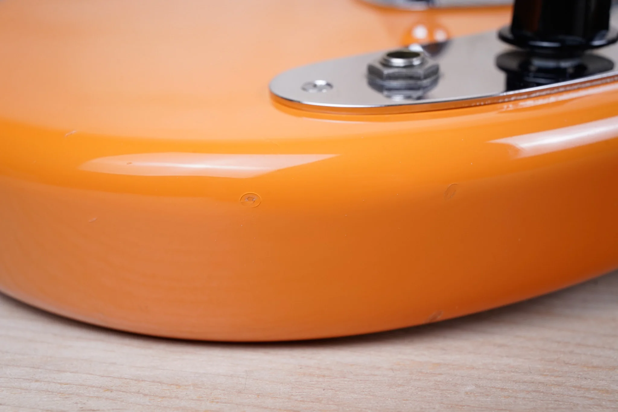 Fender MG73-CO Competition Mustang Reissue CIJ 2008 Capri Orange Japan w/ Bag - Image 7