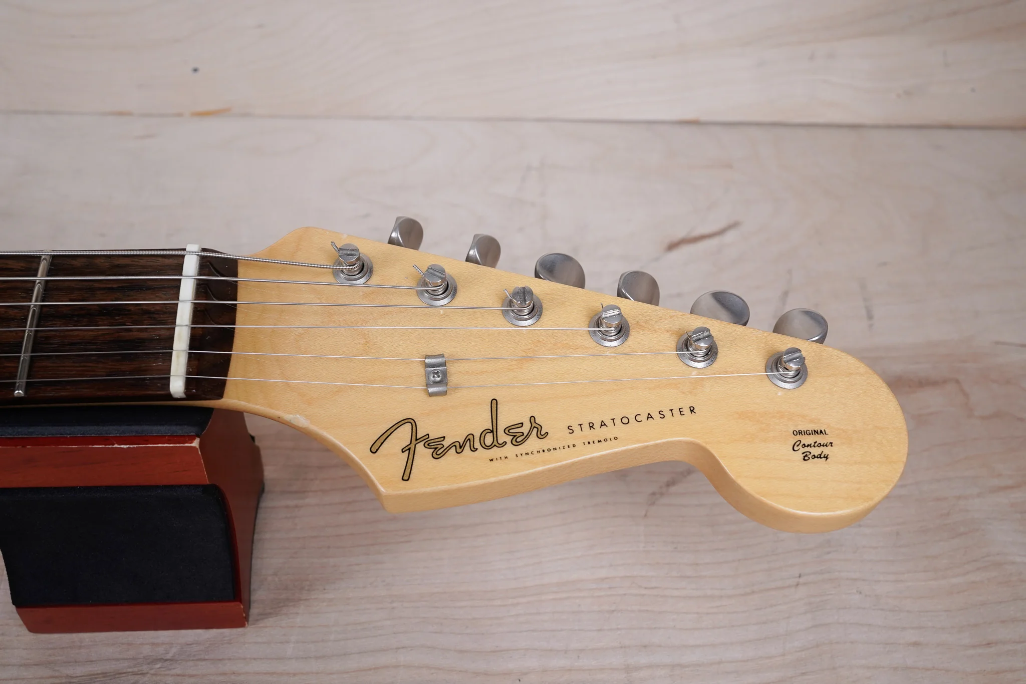 Fender MIJ Hybrid '60s Stratocaster 2017 Sherwood Green Metallic Made in Japan w/ Bag - Image 4