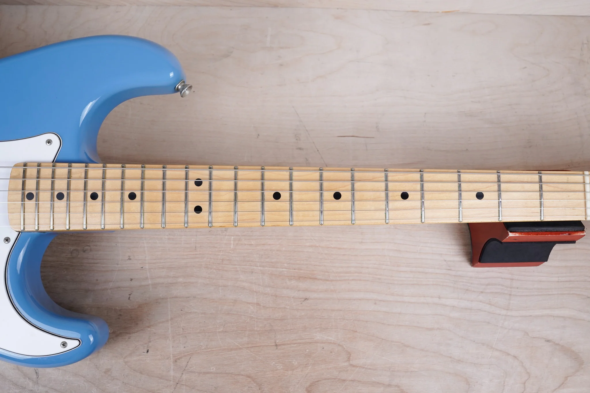 Fender MIJ Hybrid '68 Stratocaster 2020 California Blue Made in Japan w/ Bag - Image 6
