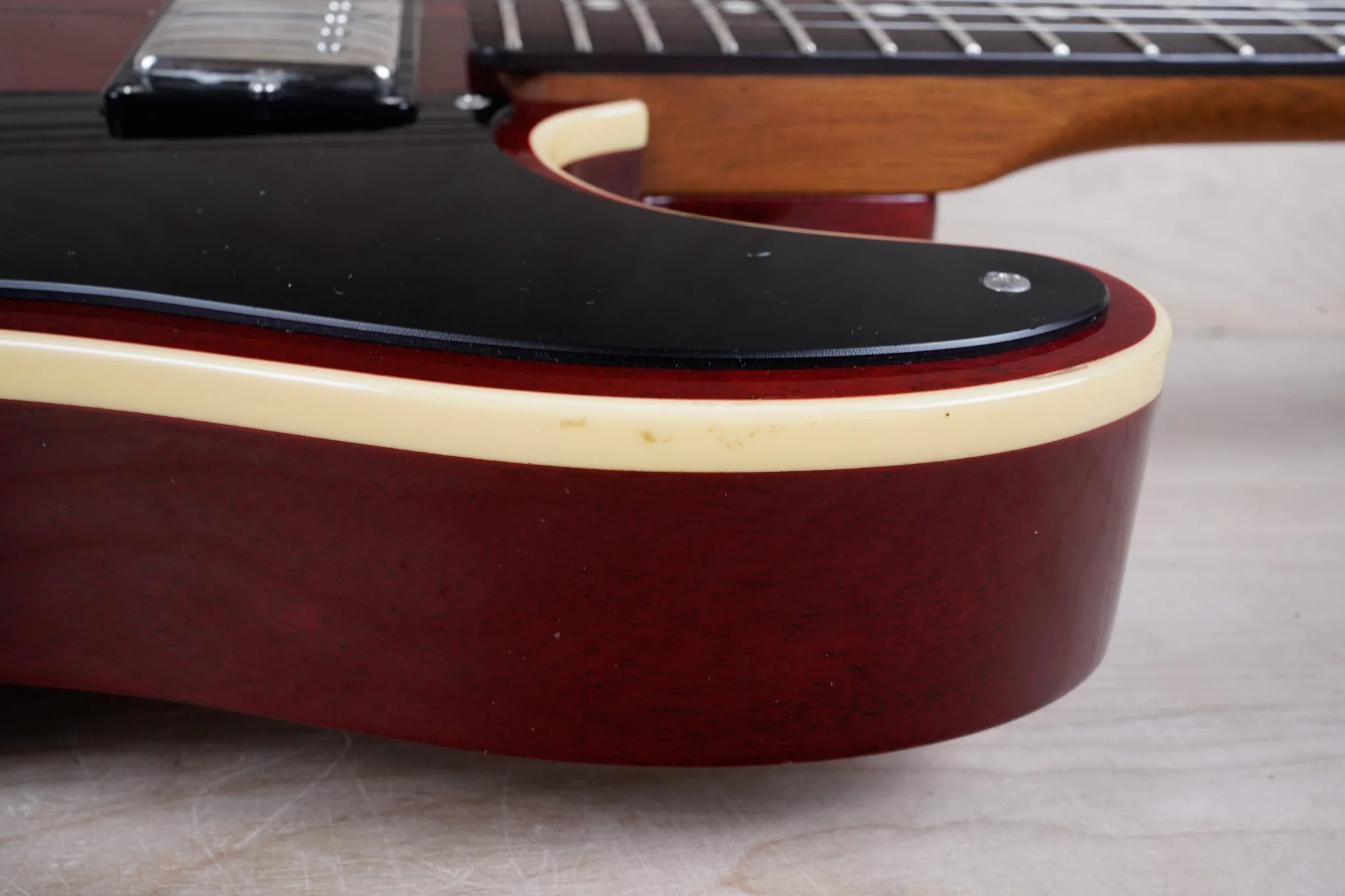 Fender MIJ Troublemaker Telecaster 2020 Crimson Red Made in Japan w/ Hard Case - Image 9