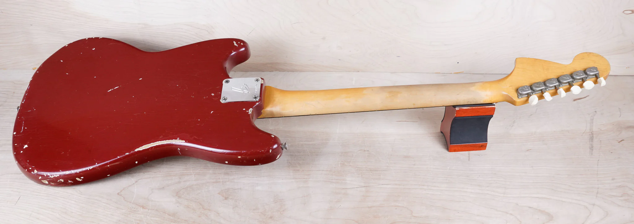 Fender Mustang 1966 Dakota Red Vintage USA w/ Hard Case - Image 10