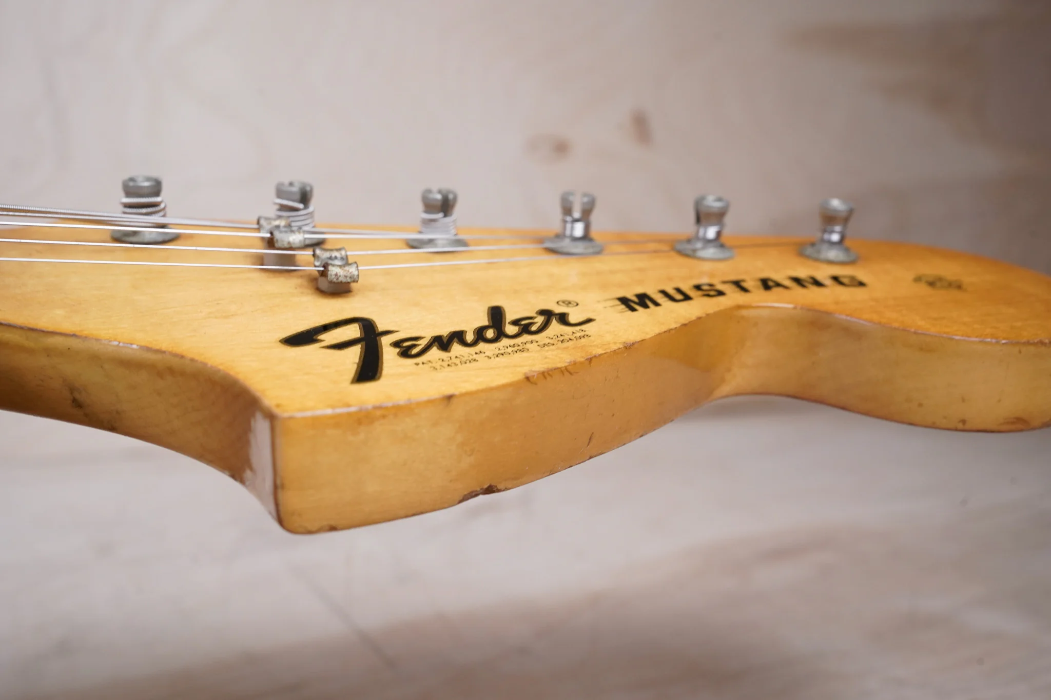 Fender Mustang 1976 Black Vintage USA w/ OHSC - Image 10