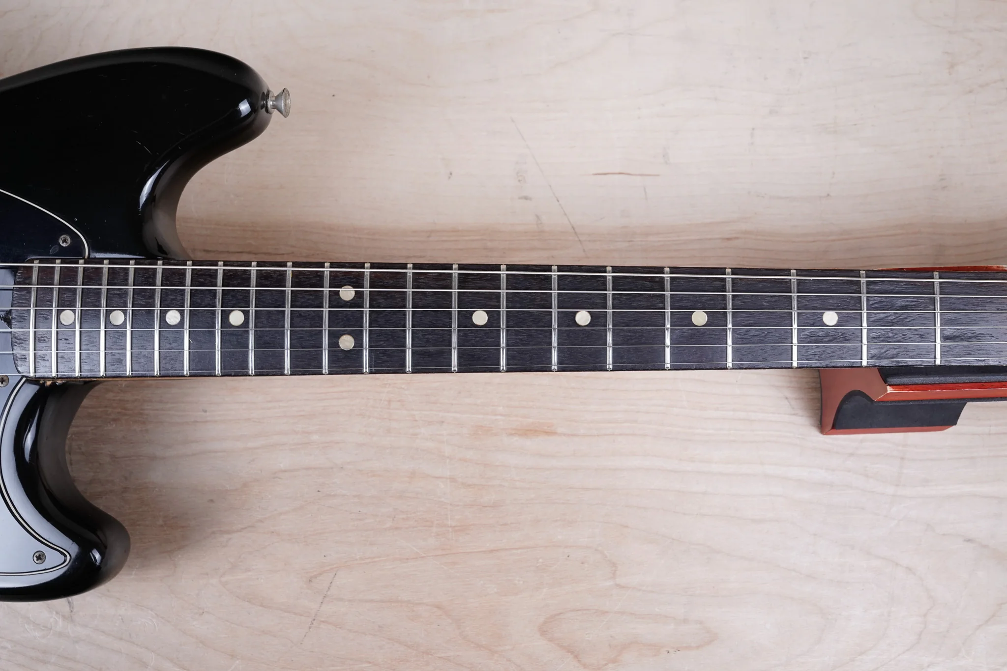 Fender Mustang 1976 Black Vintage USA w/ OHSC - Image 28