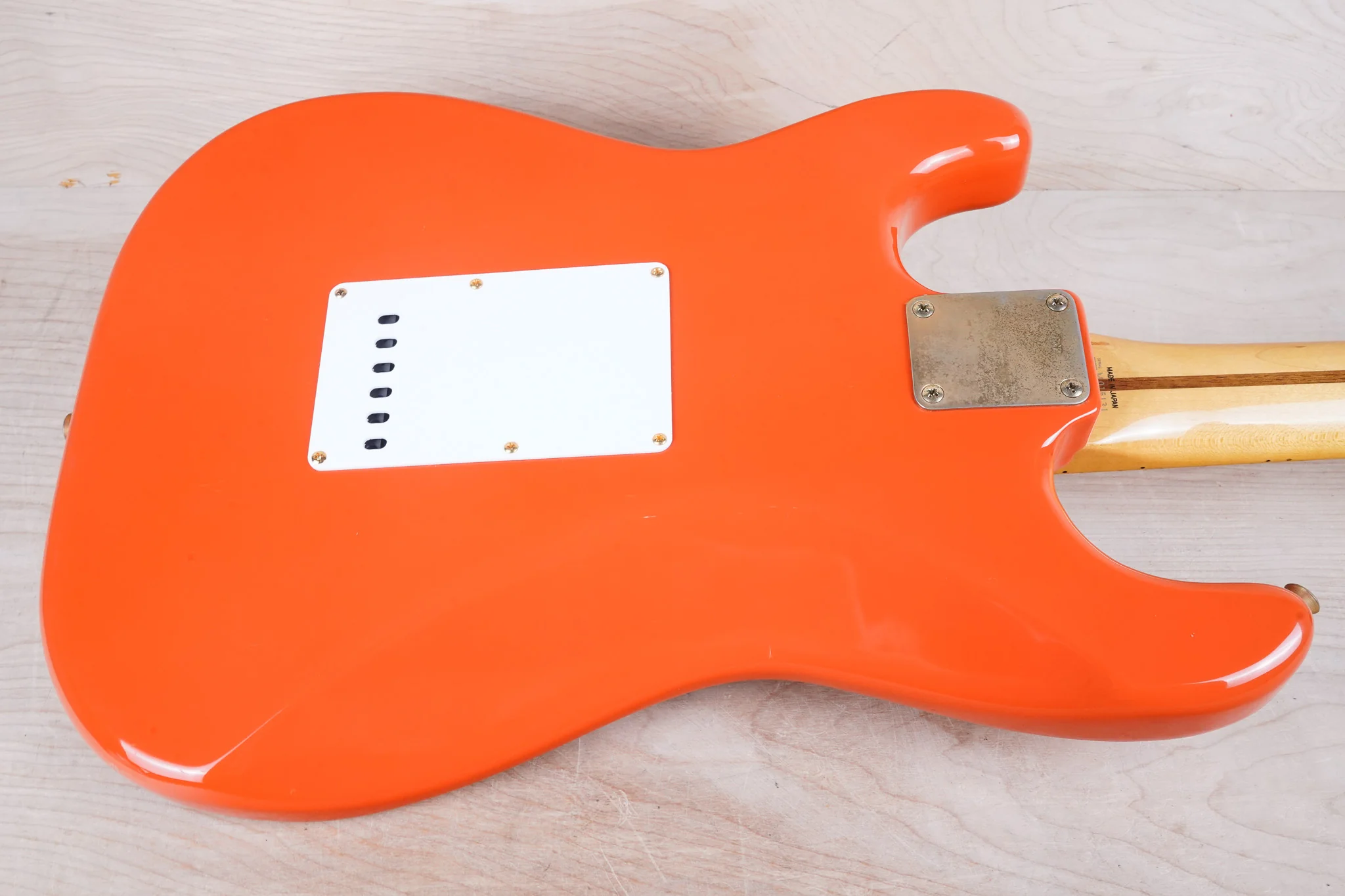 Fender Order Made ST-57 Stratocaster Reissue MIJ 1992 Fiesta Red USA Texas Special PUs  w/ Bag - Image 13