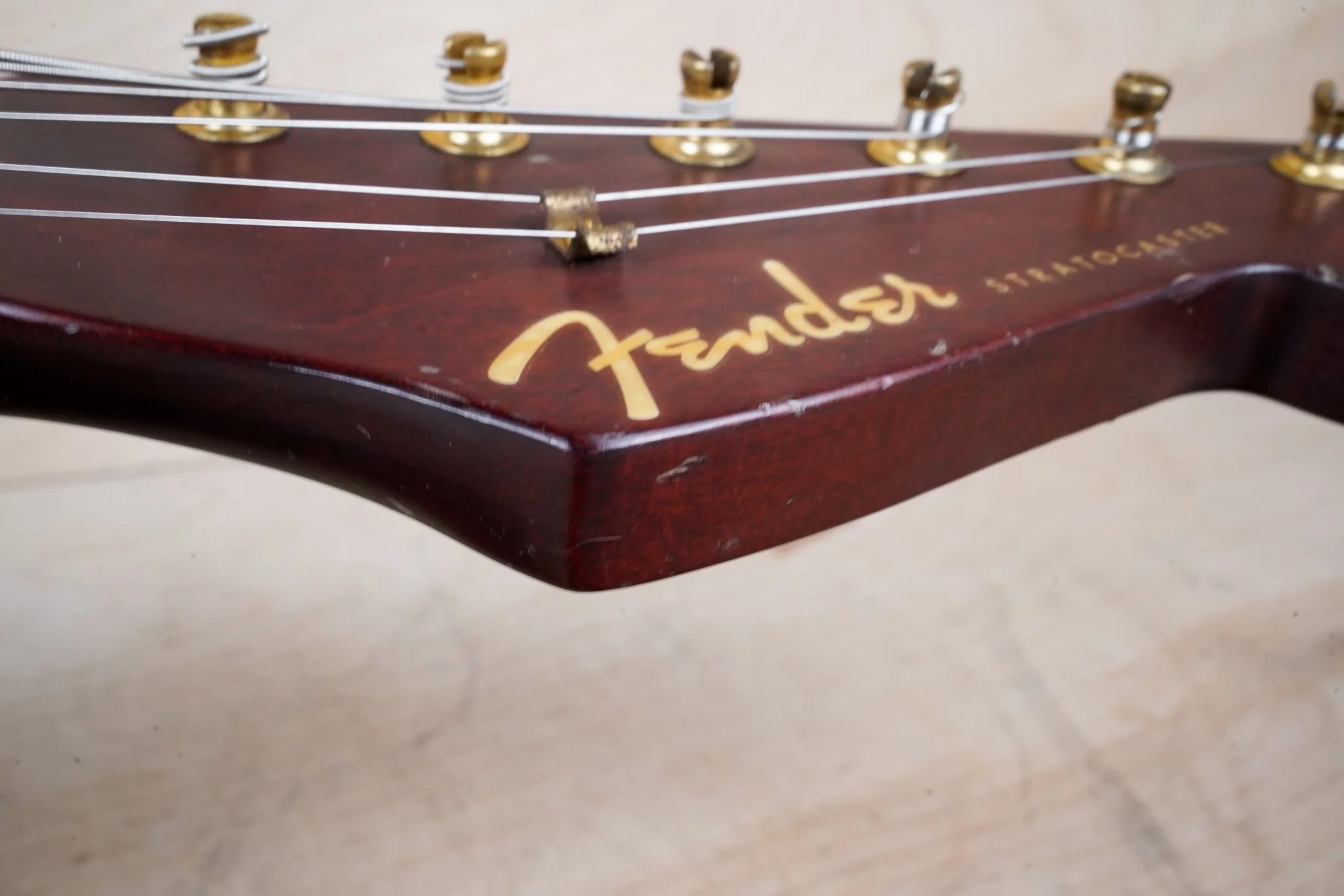 Fender Order Made ST-62 Stratocaster Reissue MIJ 1993 Satin Transparent Walnut Fujigen w/ Bag - Image 4
