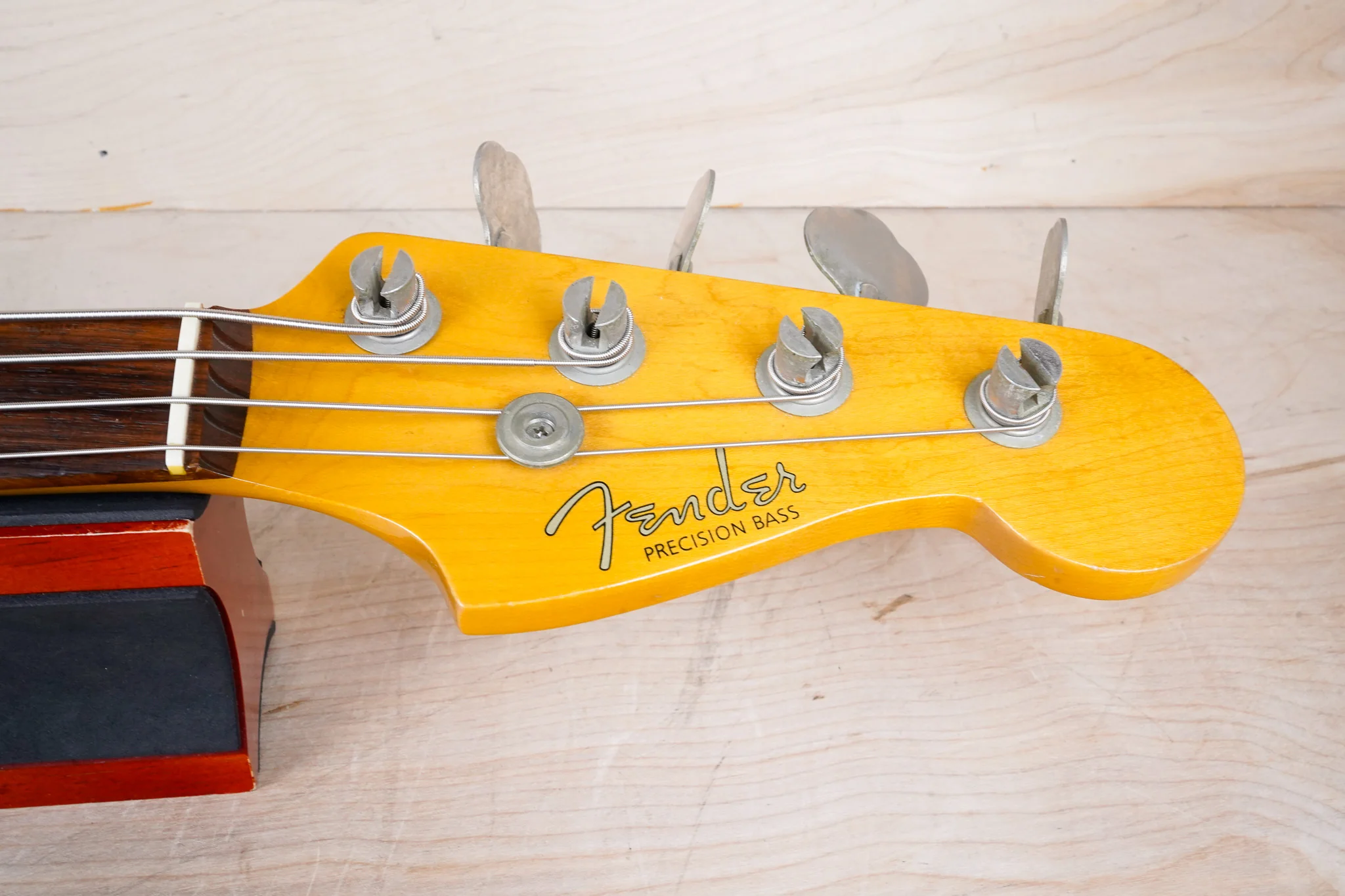 Fender PB-62 Precision Bass '62 Reissue MIJ 1991 Sunburst Japan Fujigen w/ Bag - Image 3