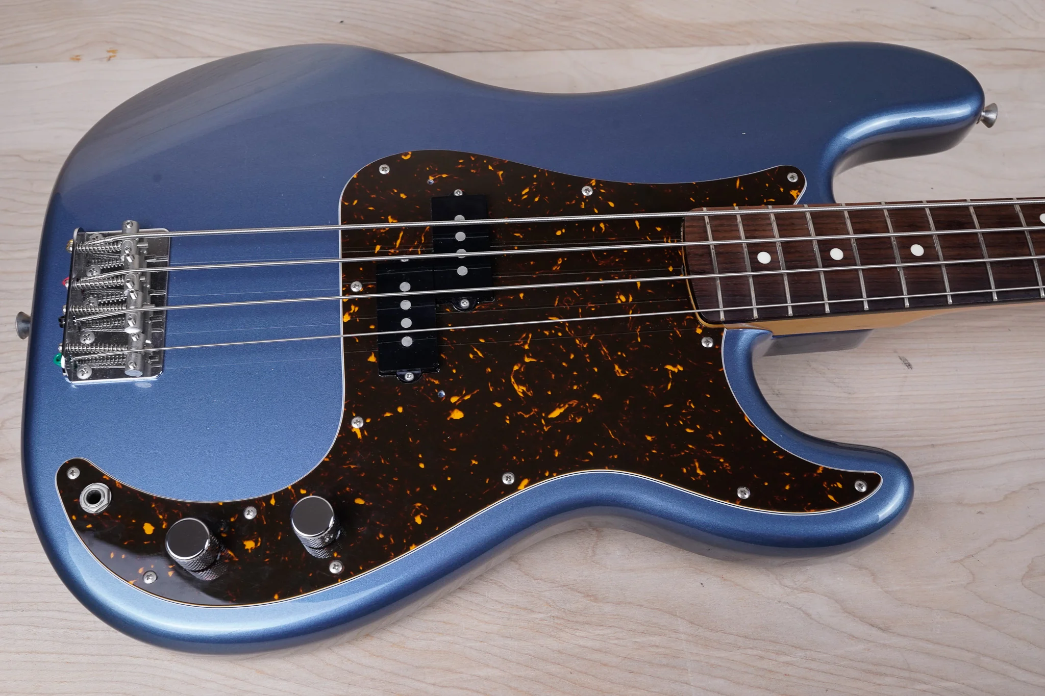 Fender PB-62 Precision Bass Reissue MIJ 2010 Old Lake Placid Blue Japan w/ Bag - Image 3