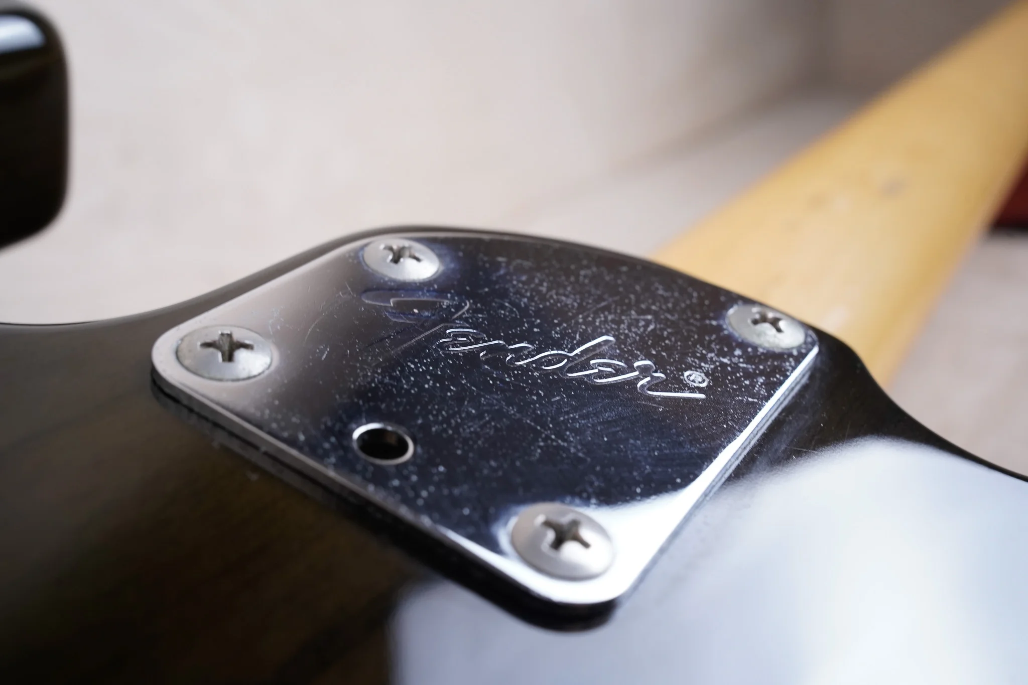 Fender Pro Feel JBR-80R Jazz Bass MIJ 1990 See-Through Black Made in Japan Fujigen w/ Bag - Image 13