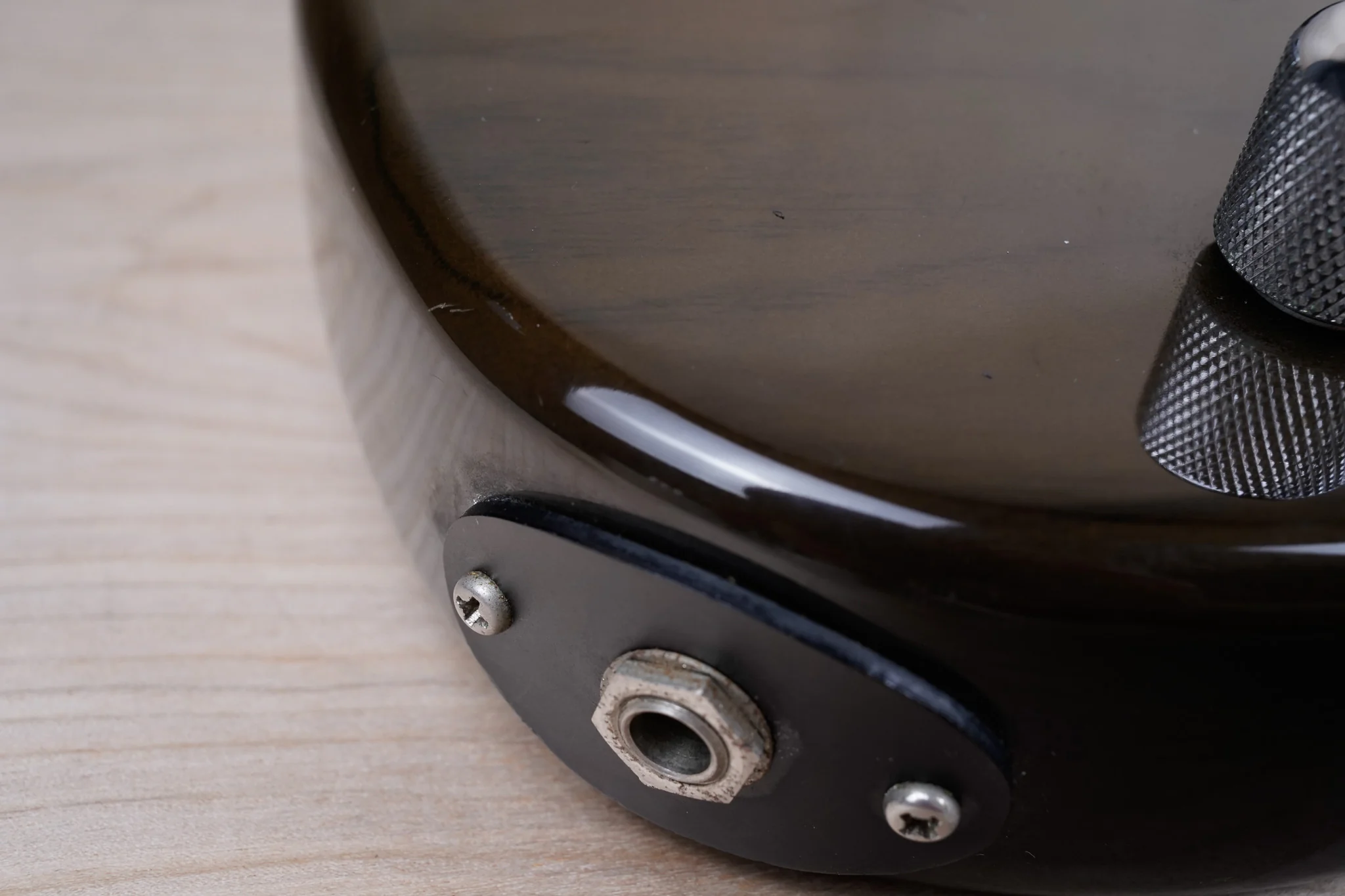 Fender Pro Feel JBR-80R Jazz Bass MIJ 1990 See-Through Black Made in Japan Fujigen w/ Bag - Image 7