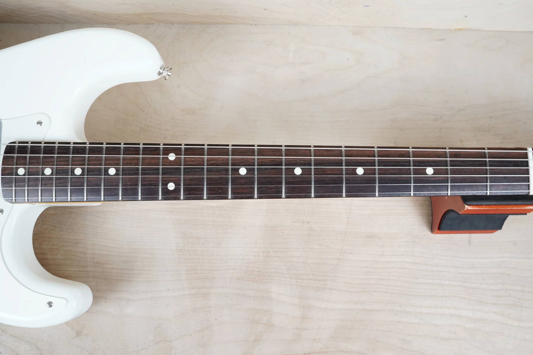 Fender Souichiro Yamauchi Stratocaster Custom 2023 White Hardtail Japan MIJ w/ Bag - Image 4