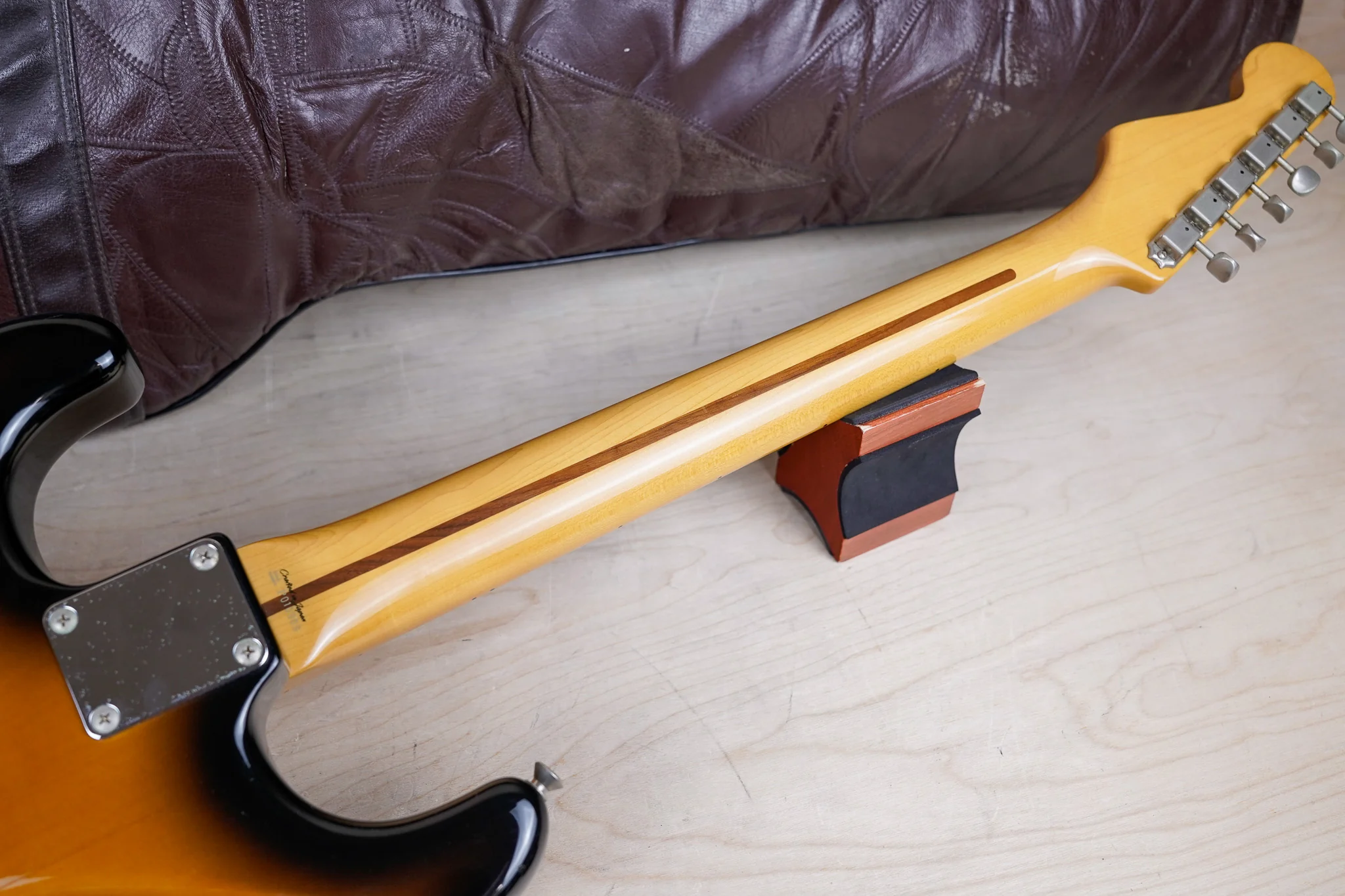 Fender ST-57 Stratocaster Reissue CIJ 1999 Sunburst Crafted in Japan w/ Bag, Strap - Image 16
