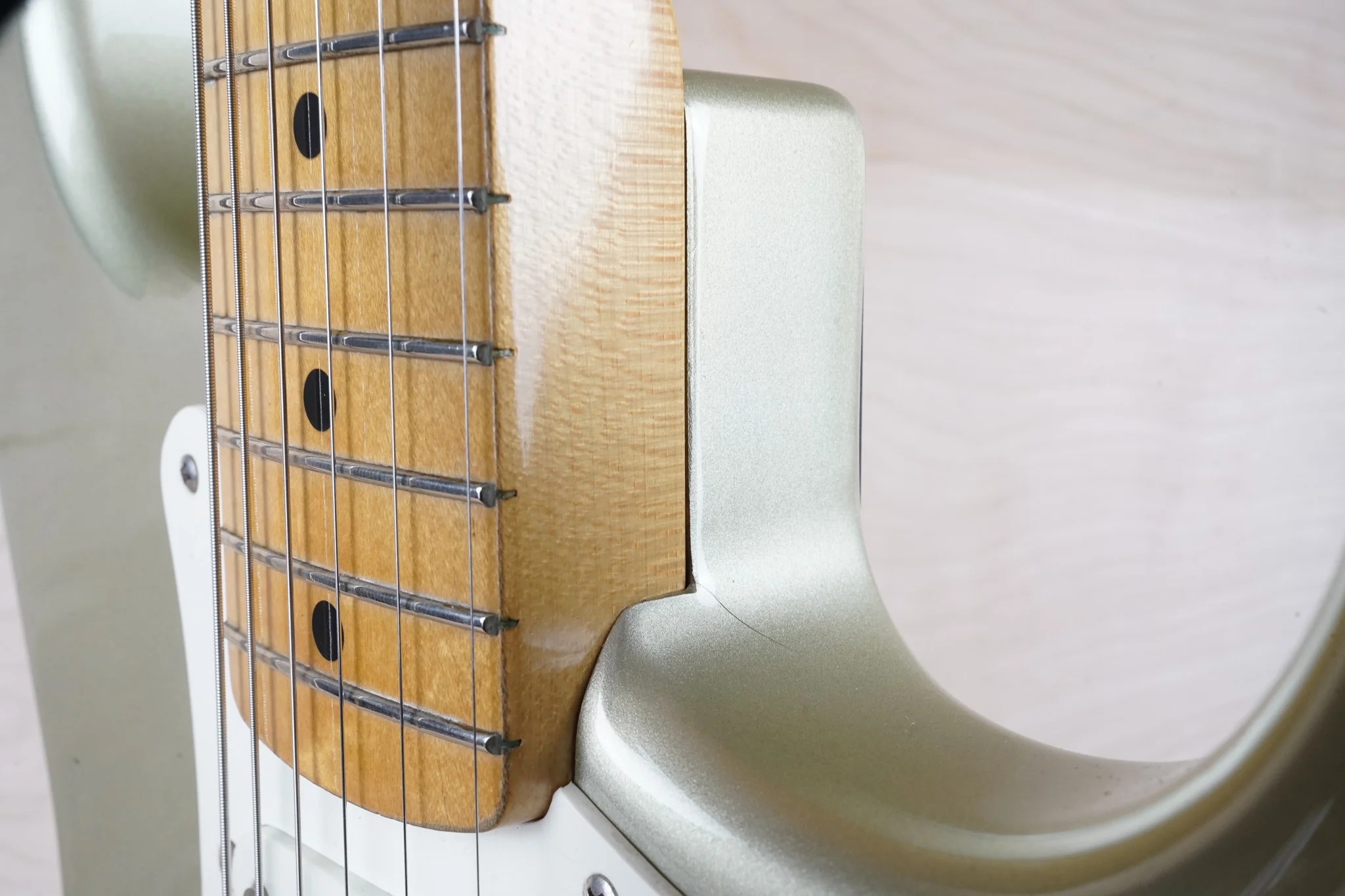 Fender ST-57 Stratocaster Reissue CIJ 1996 Aged Inca Silver Japan w/ Bag - Image 19