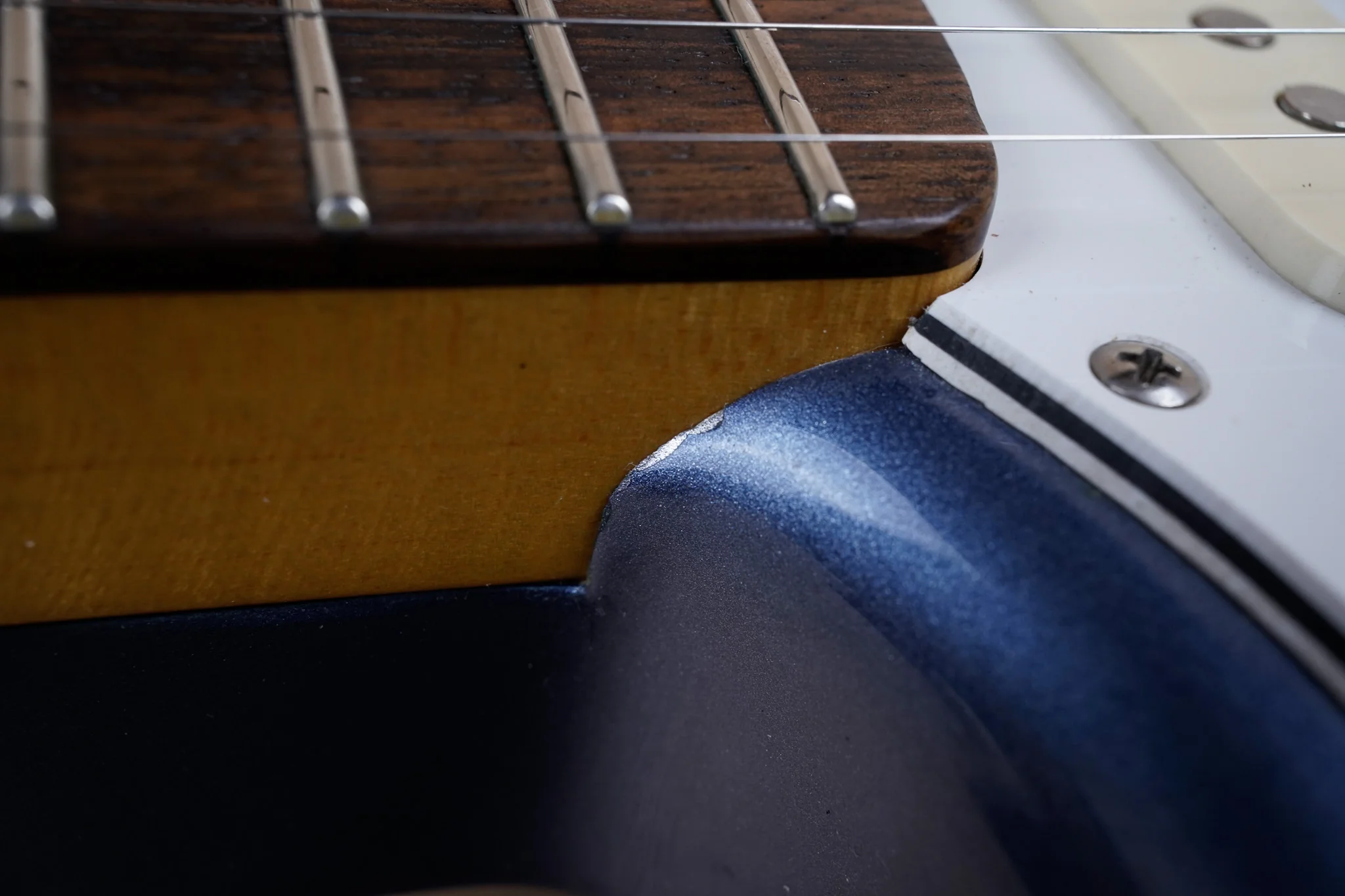 Fender ST-62LH Stratocaster Reissue Left Handed MIJ 2010 Old Lake Placid Blue Japan w/ Bag - Image 9