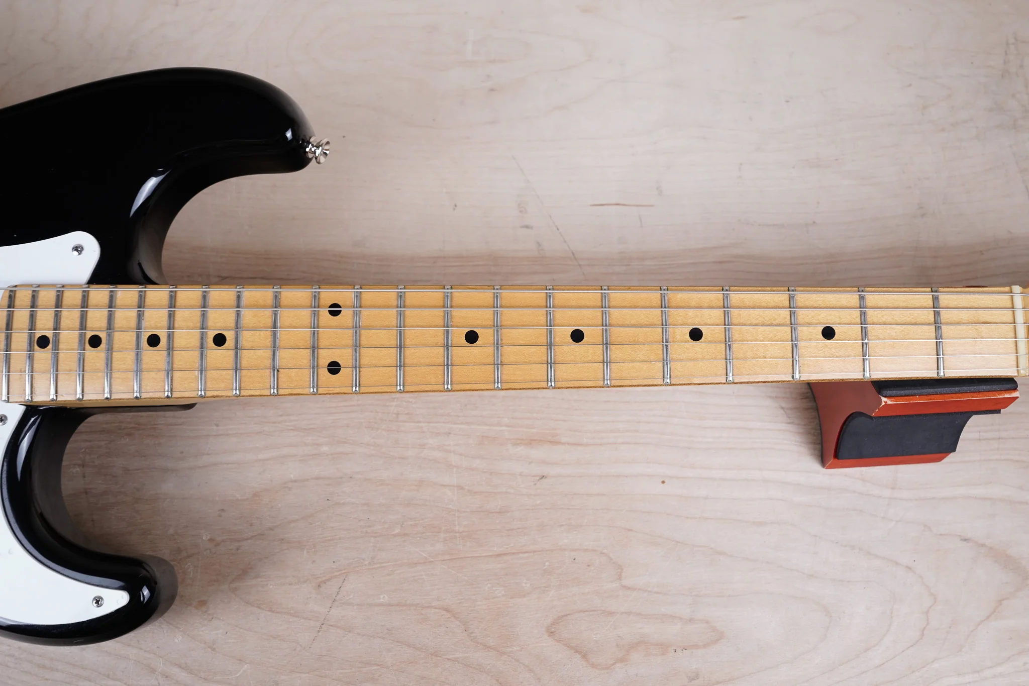 Fender ST54-LS Stratocaster CIJ 2007 Black Lace Sensor Pickups Made in Japan Blackie Style w/ Bag - Image 27