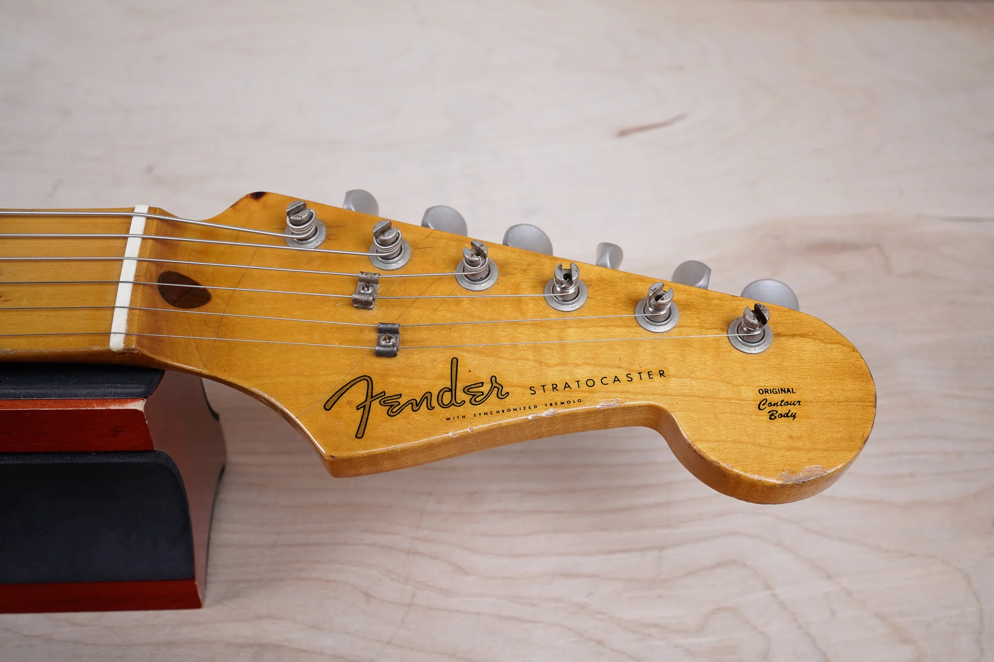 Fender ST57-140 ExTrad Stratocaster MIJ 1987 Sunburst Vintage Japan w/ Hard Case - Image 5