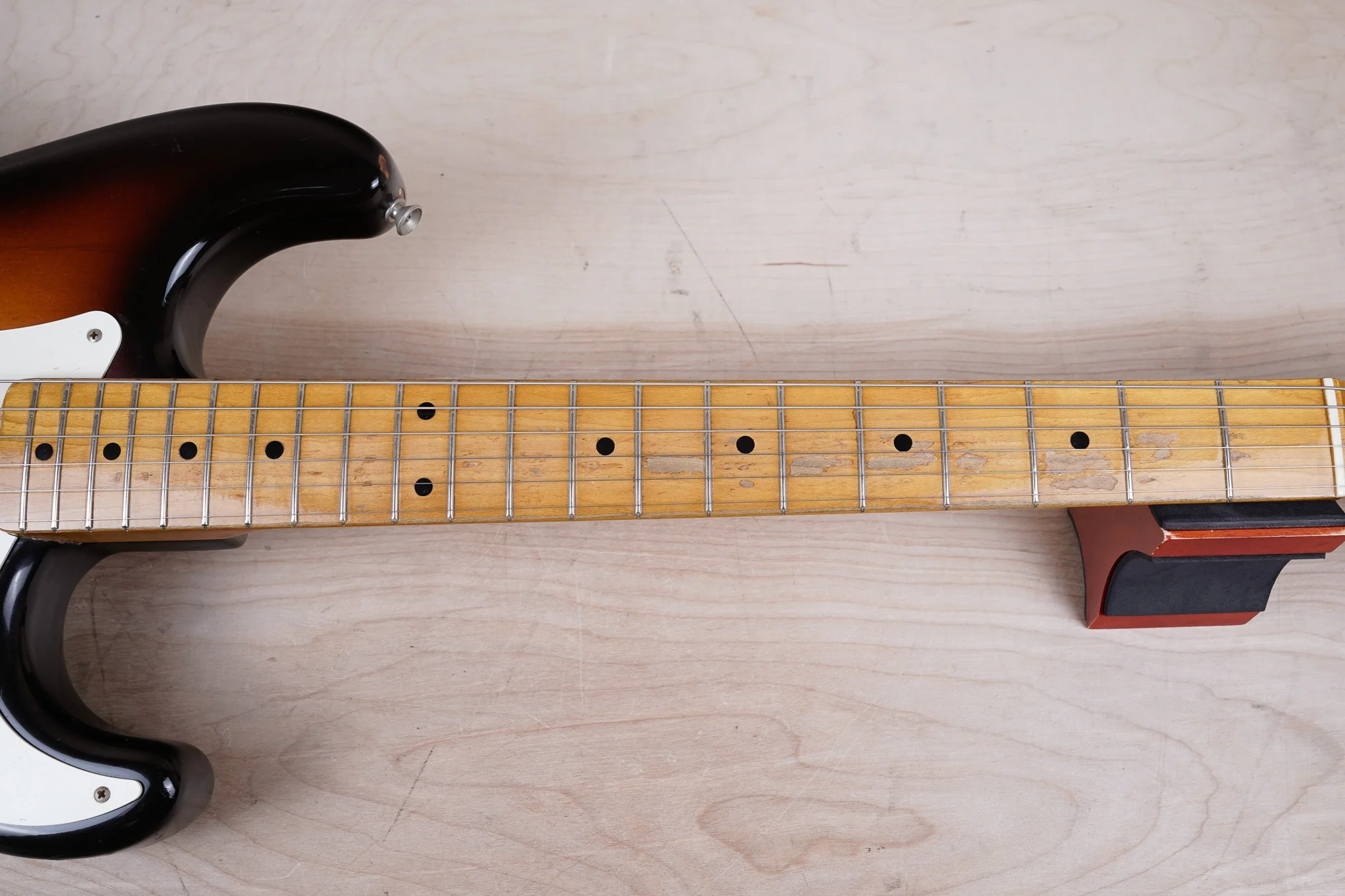 Fender ST57-140 ExTrad Stratocaster MIJ 1987 Sunburst Vintage Japan w/ Hard Case - Image 6