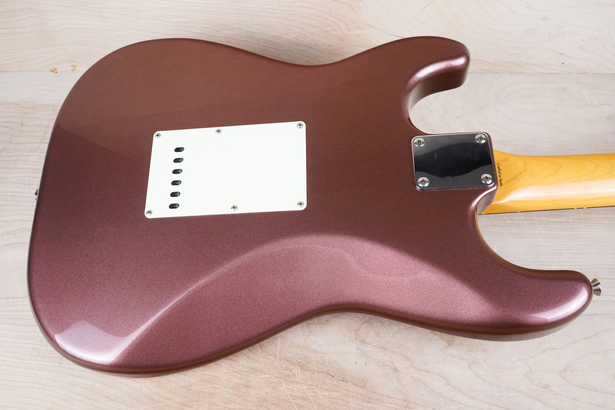 Fender ST62-70TX Stratocaster Reissue CIJ 1999 Burgundy Mist USA Texas Special PUs Japan w/ Bag - Image 8