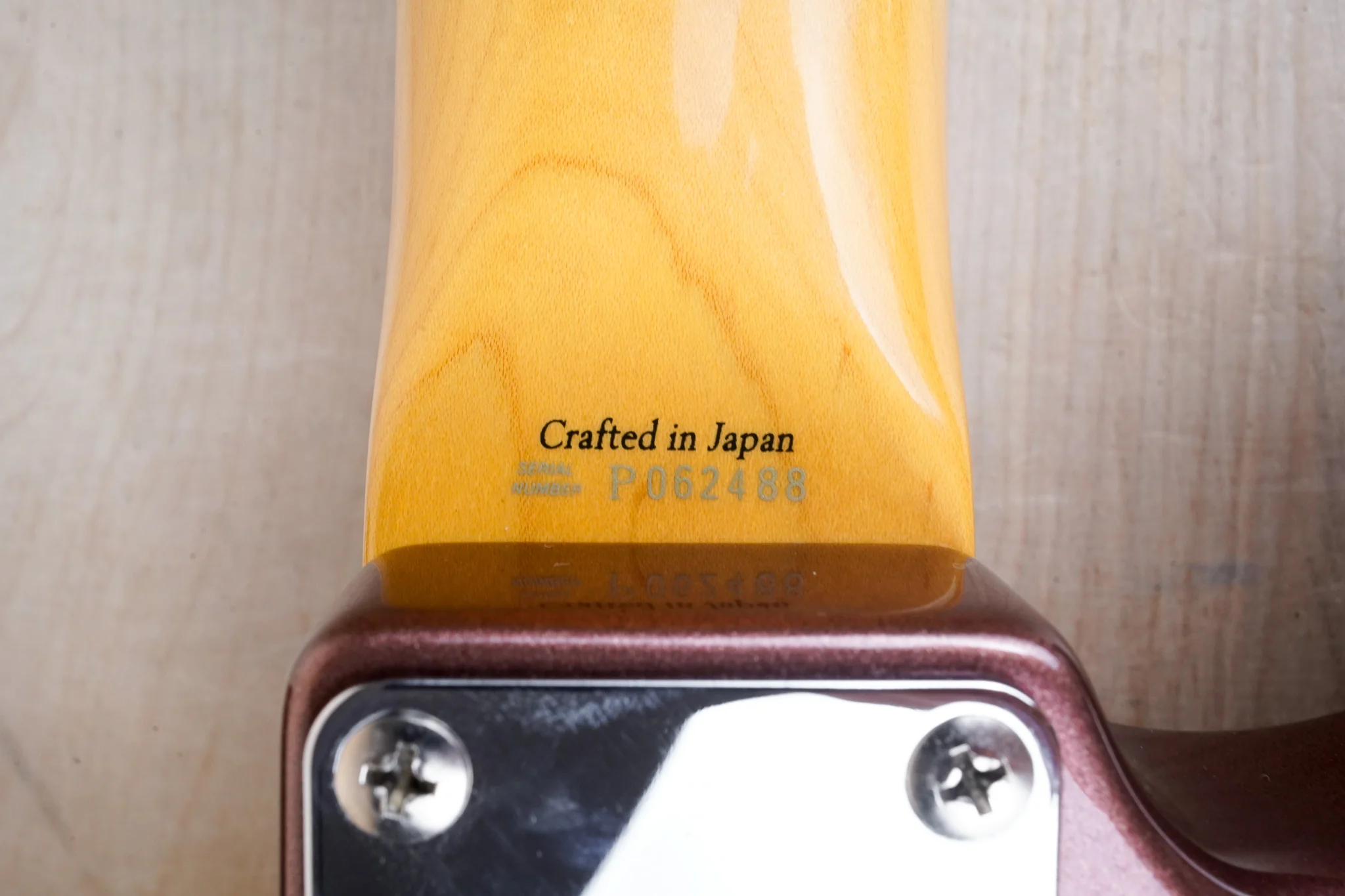 Fender ST62-70TX Stratocaster Reissue CIJ 1999 Burgundy Mist USA Texas Special PUs Japan w/ Bag - Image 9
