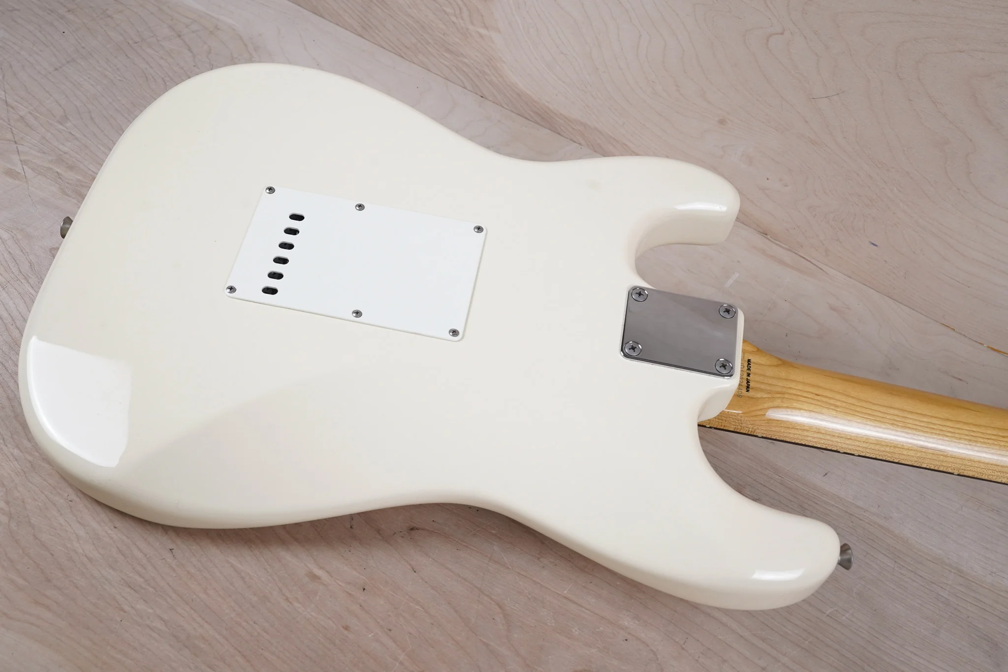Fender ST62-US Stratocaster Reissue 2012 Vintage White USA Pickups Made in Japan w/ Bag - Image 9