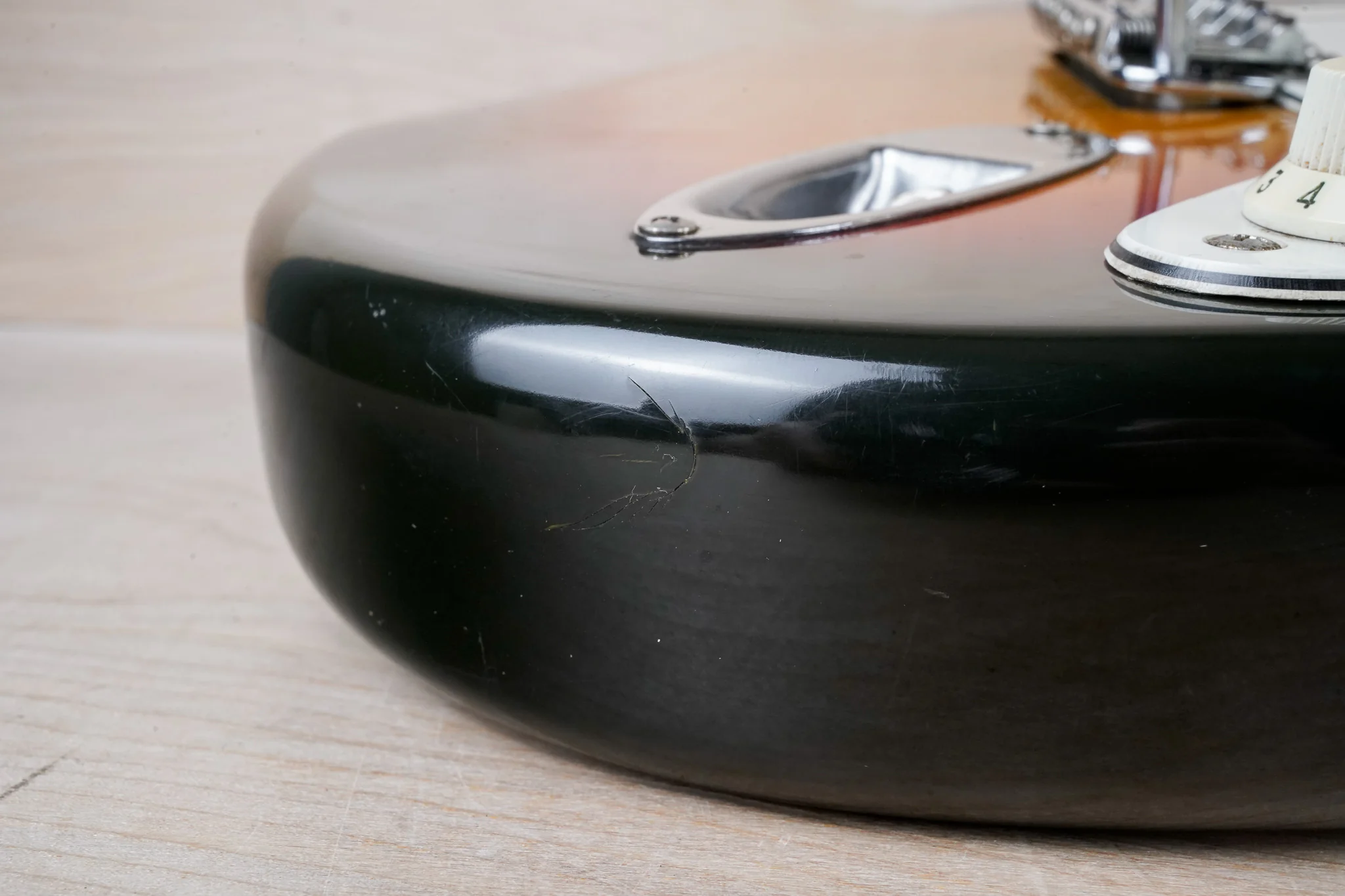 Fender ST72-115 Stratocaster Reissue MIJ 1986 Sunburst Highest Model Tier USA PUs Fujigen Vintage Japan w/ Bag - Image 6