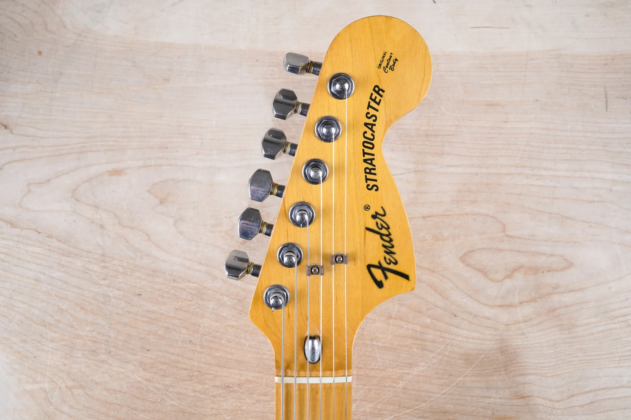 Fender ST72-86DSC Stratocaster '72 Reissue CIJ 1989 Yellow White Factory Scallop Vintage Japan Fujigen Yngwie Malmsteen w/ Bag - Image 22