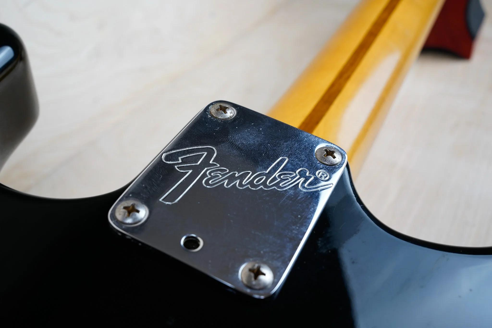 Fender American Standard Stratocaster 50th Anniversary 1996 Black USA w/ Hard Case - Image 15