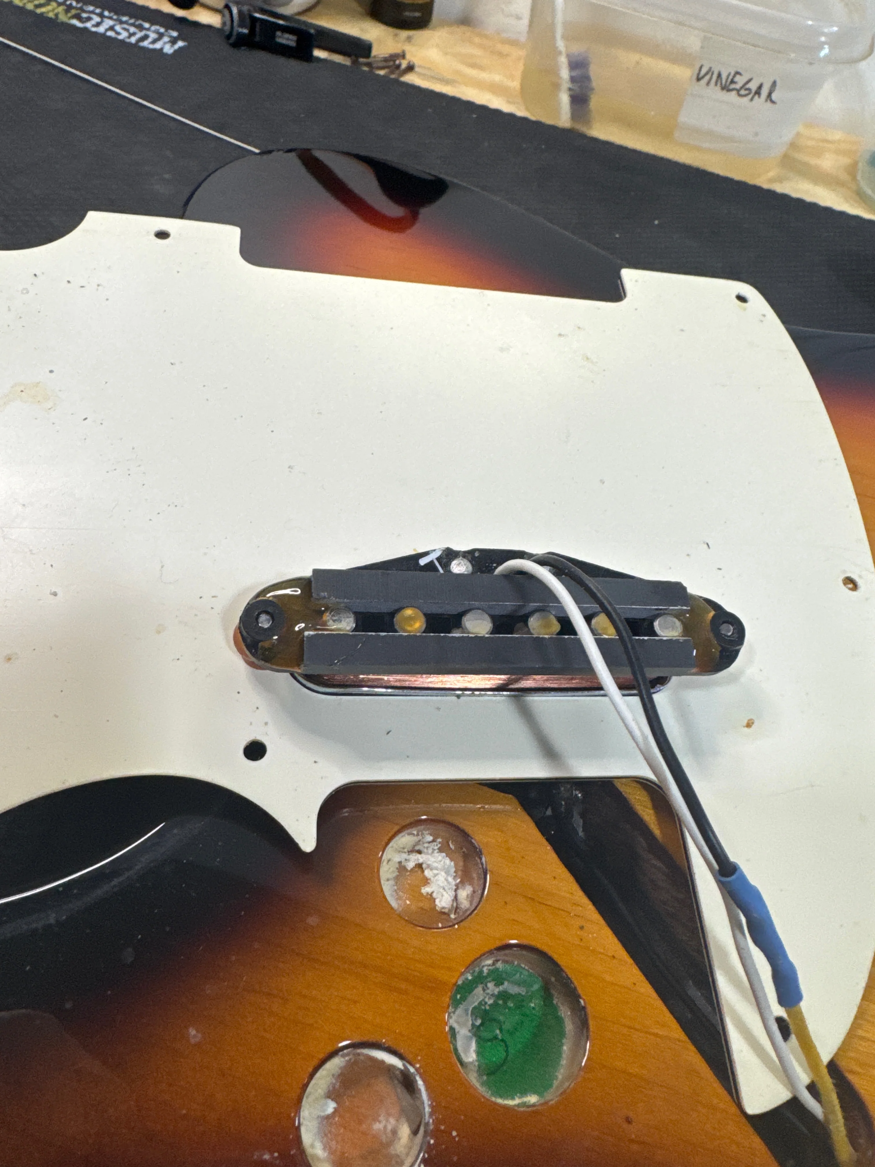 Fender Standard Telecaster Left-Handed 2015 Brown Sunburst MIM w/ Bag - Image 13
