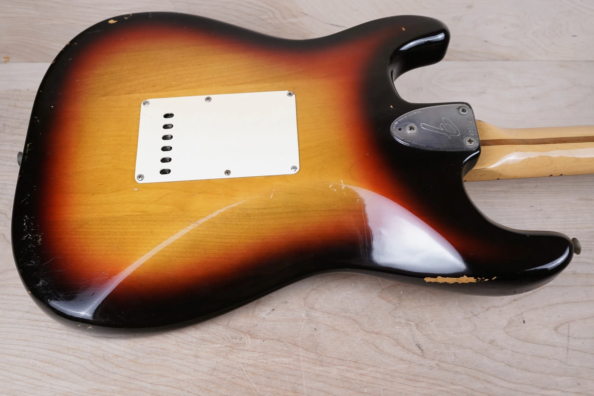 Fender Stratocaster 1972 Sunburst Vintage USA 3-Bolt w/ Case - Image 10