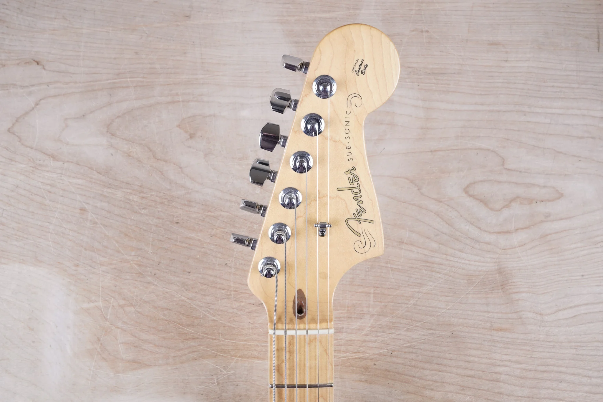 Fender Subsonic Baritone Stratocaster HSS 2000 Black 27" Scale w/ OHSC - Image 17
