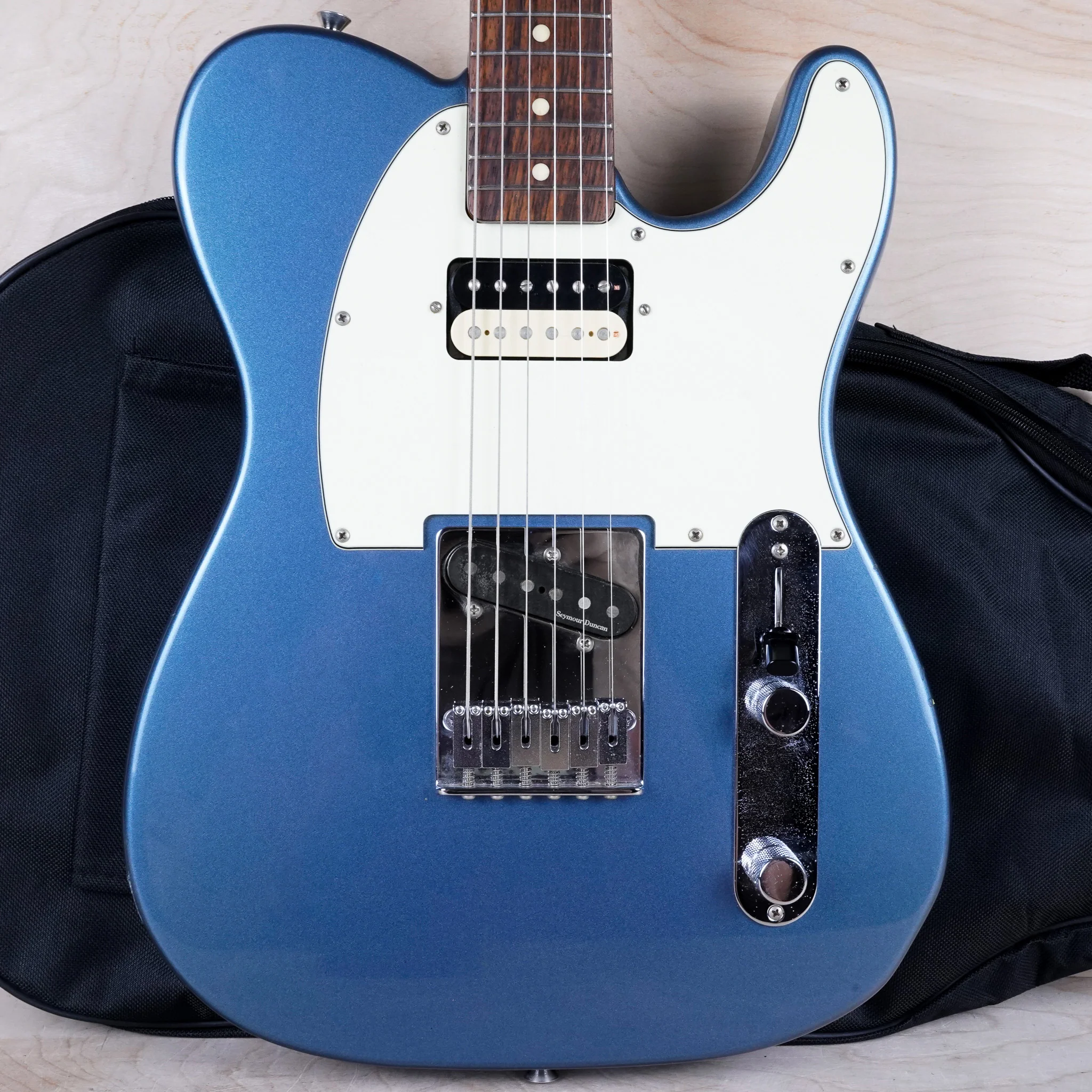 Fender TL-62 Telecaster '62 Reissue MIJ 2008 Old Lake Placid Blue Japan SH Seymour Duncan PUs w/ Bag