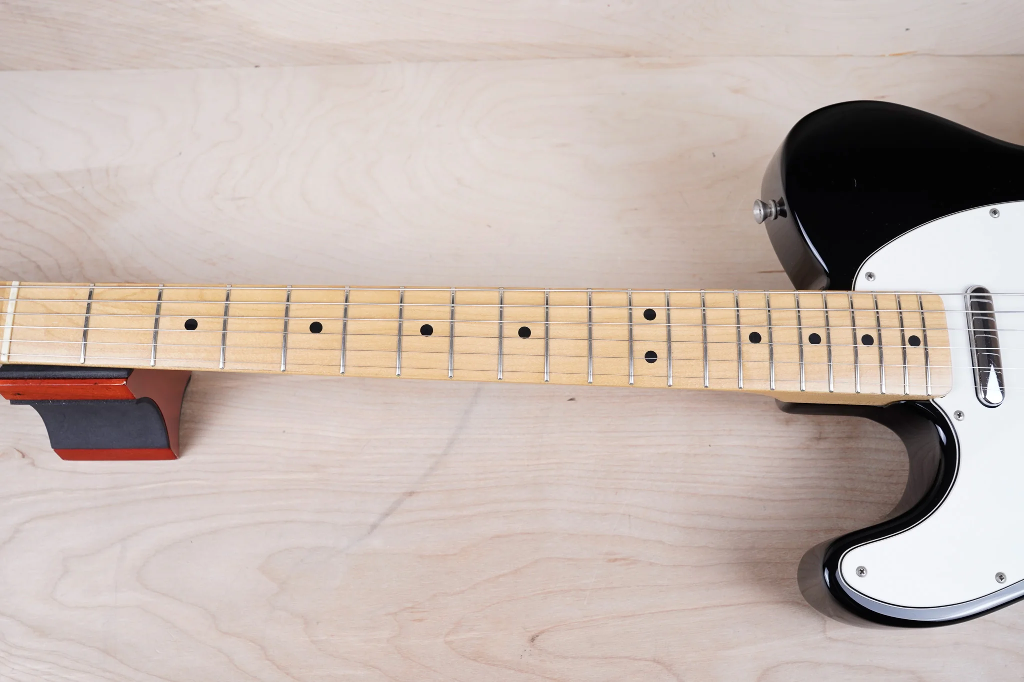 Fender TL-71 LH Left Handed Telecaster Reissue CIJ 2004 Black Crafted in Japan Lefty w/ Bag - Image 6