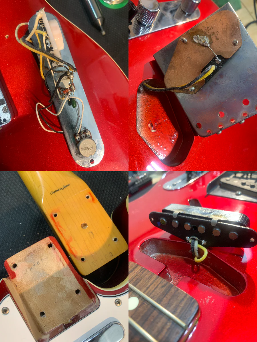 Fender TL62B-TX Telecaster Custom '62 Reissue CIJ 1997 Candy Apple Red Double Bound USA Texas Special PUs w/ Bag - Image 23
