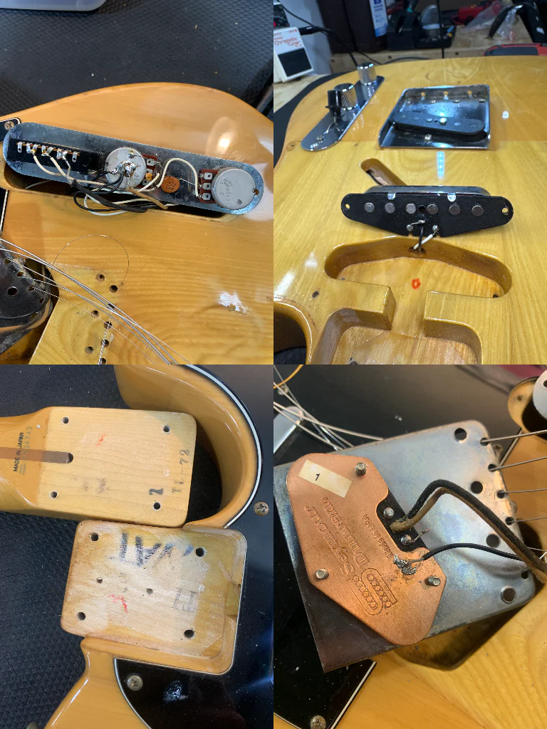 Fender TL72-58 '72 Telecaster Reissue MIJ 1993 Natural Seymoue Duncan Pickup Fujigen Japan w/ Bag - Image 25