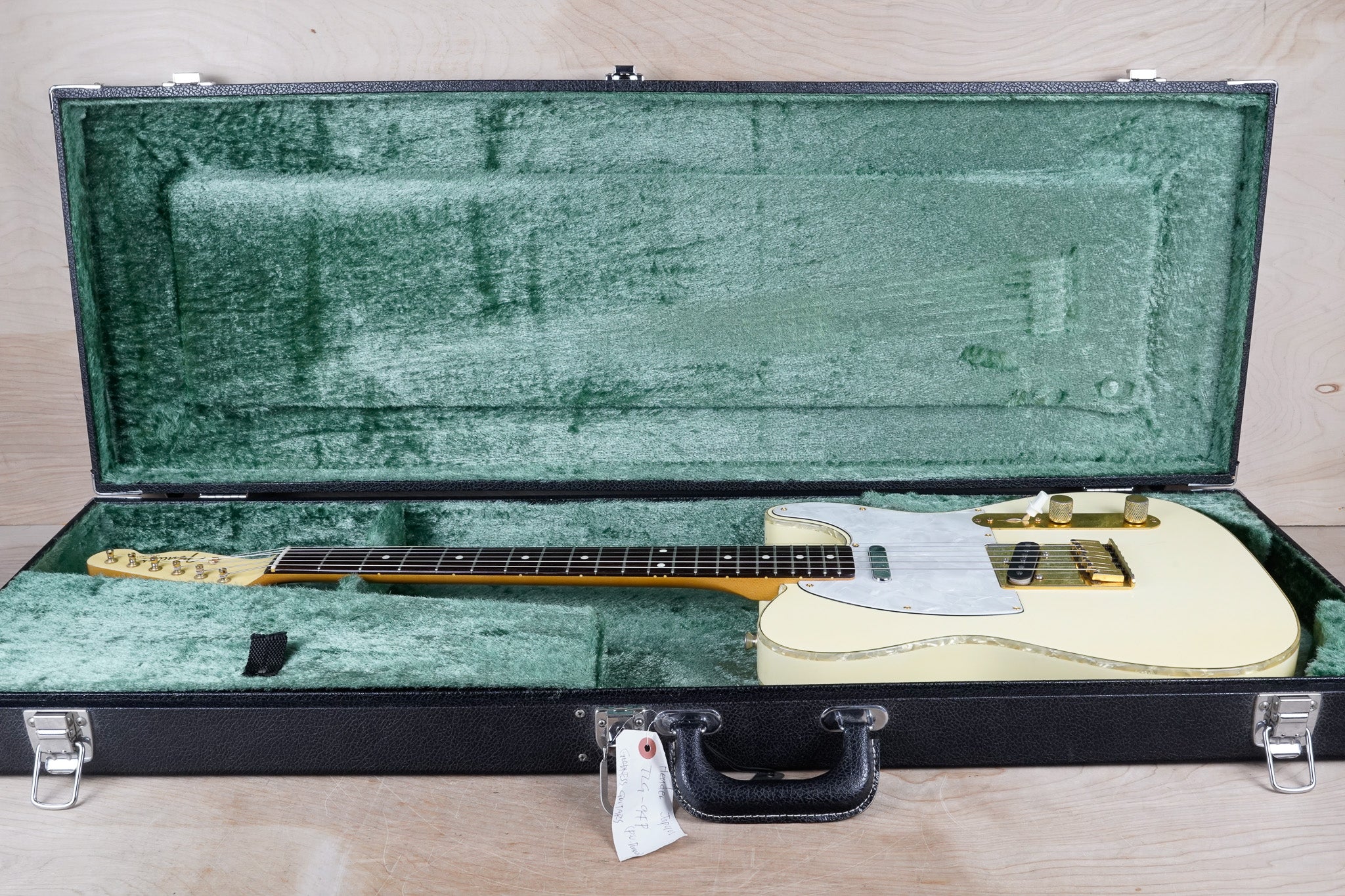 Fender TLG-94P Gold Telecaster MIJ 1995 Snow White Japan USA Pure Vintage PUs w/ OHSC - Image 2